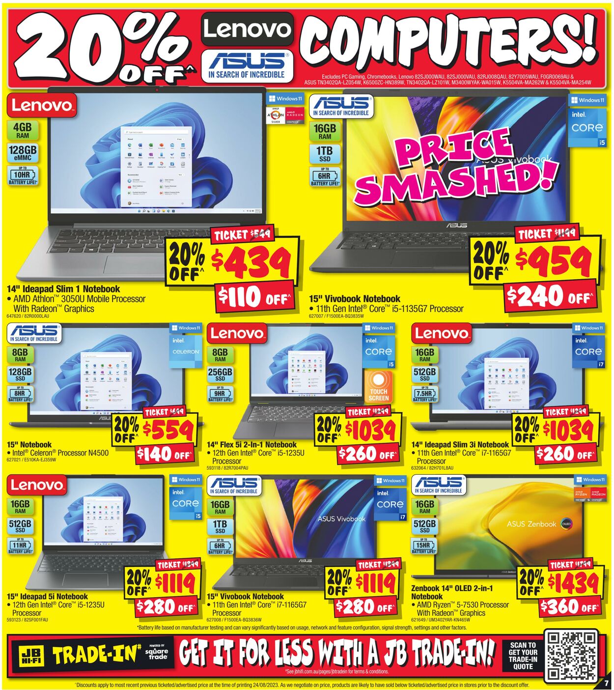 Catalogue JB Hi-Fi 07.09.2023 - 13.09.2023