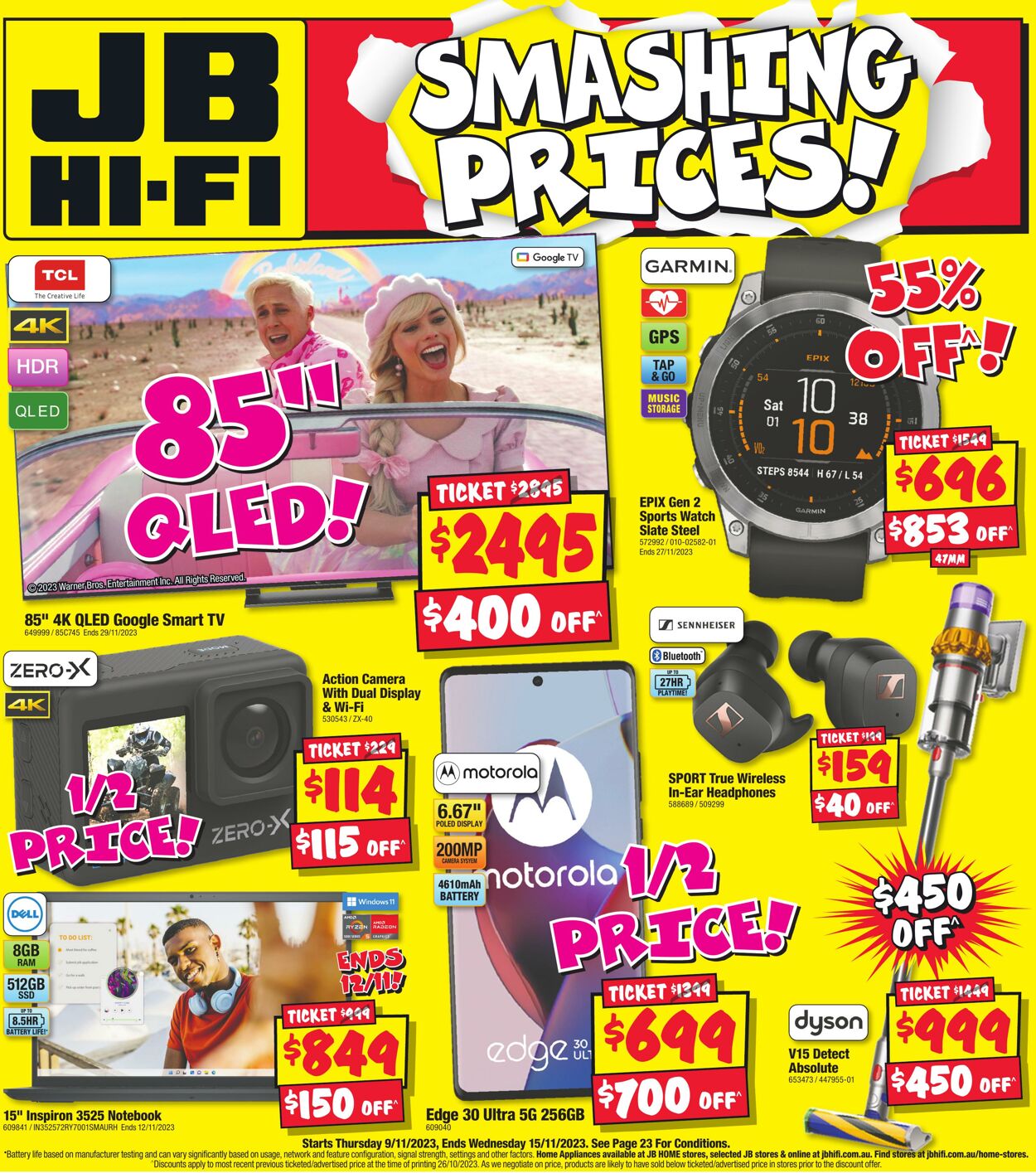 Catalogue JB Hi-Fi 09.11.2023 - 15.11.2023