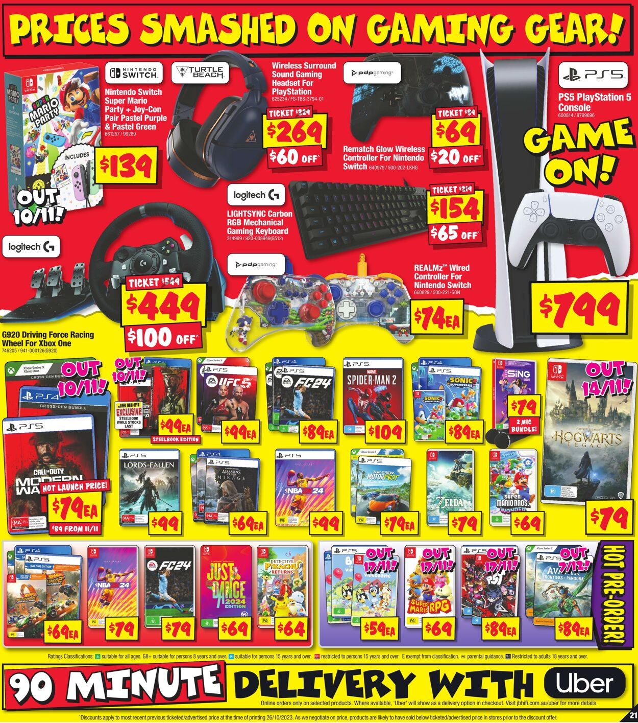 Catalogue JB Hi-Fi 09.11.2023 - 15.11.2023