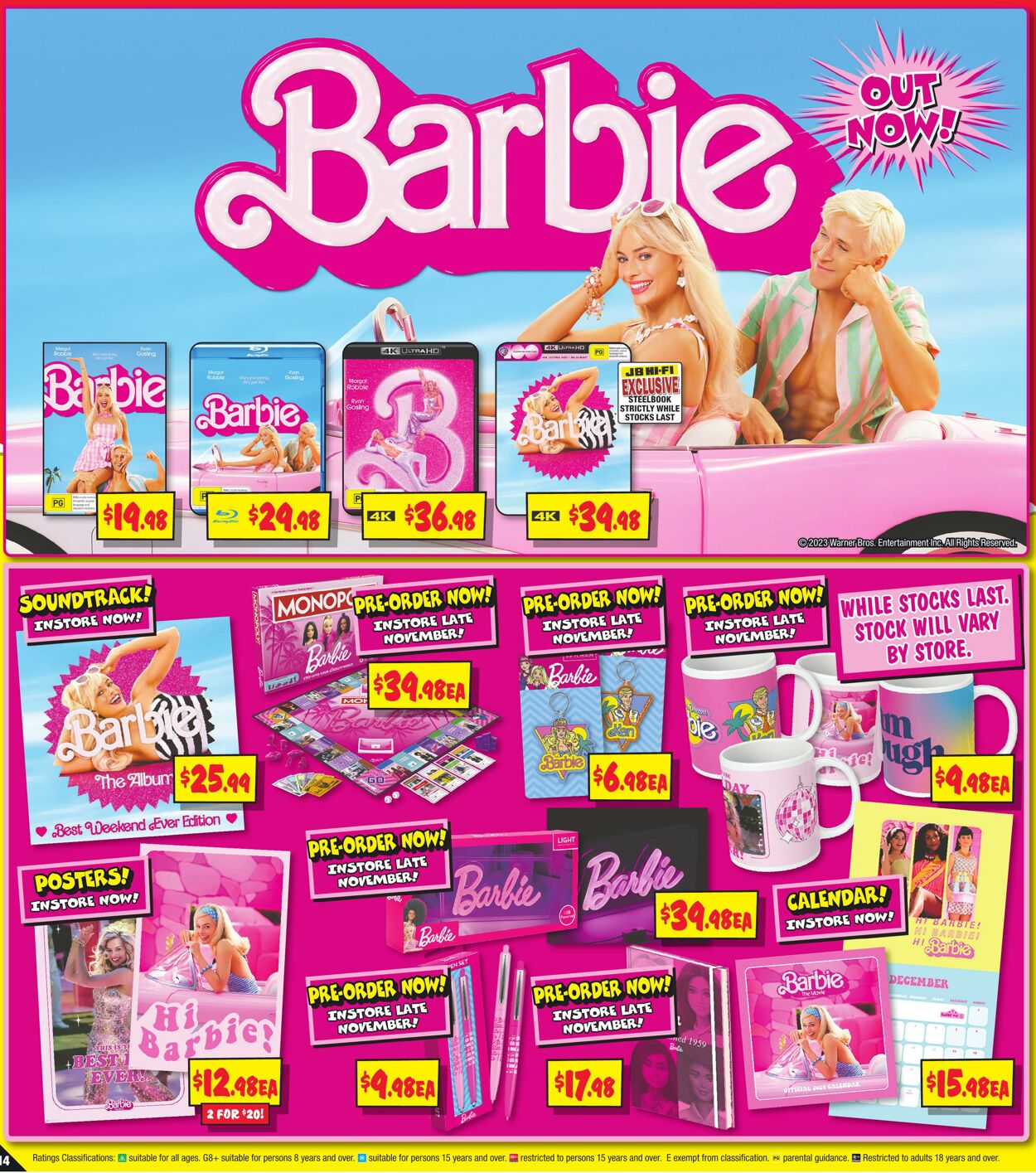 Catalogue JB Hi-Fi 09.11.2023 - 15.11.2023