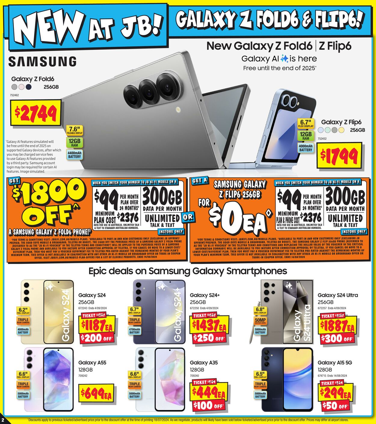 Catalogue JB Hi-Fi 01.08.2024 - 07.08.2024