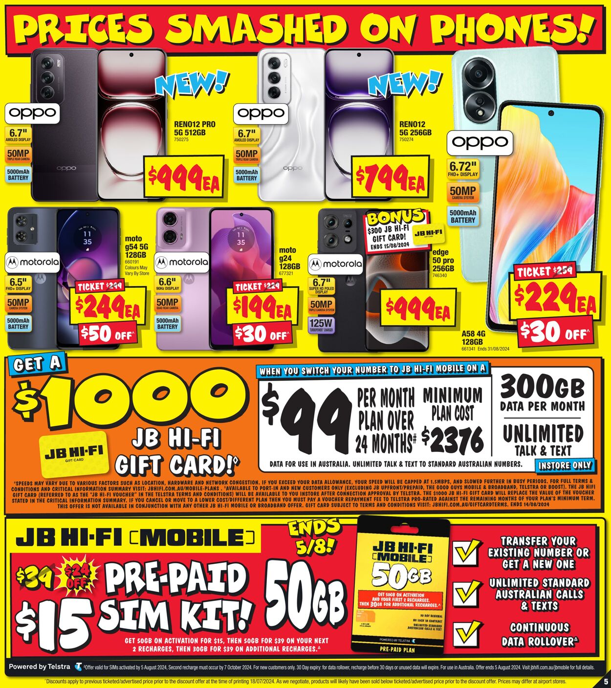 Catalogue JB Hi-Fi 01.08.2024 - 07.08.2024