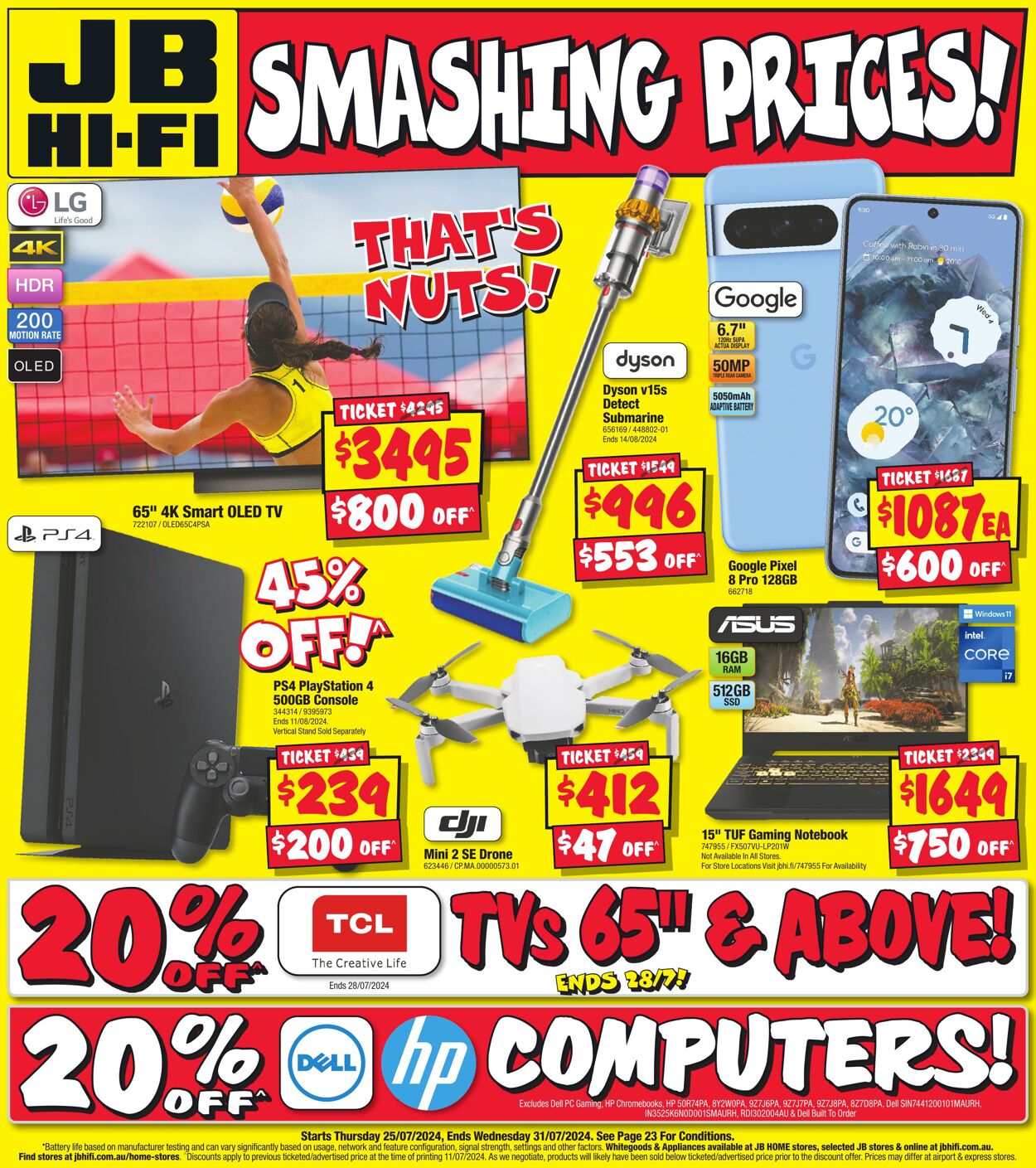 Catalogue JB Hi-Fi 25.07.2024 - 31.07.2024