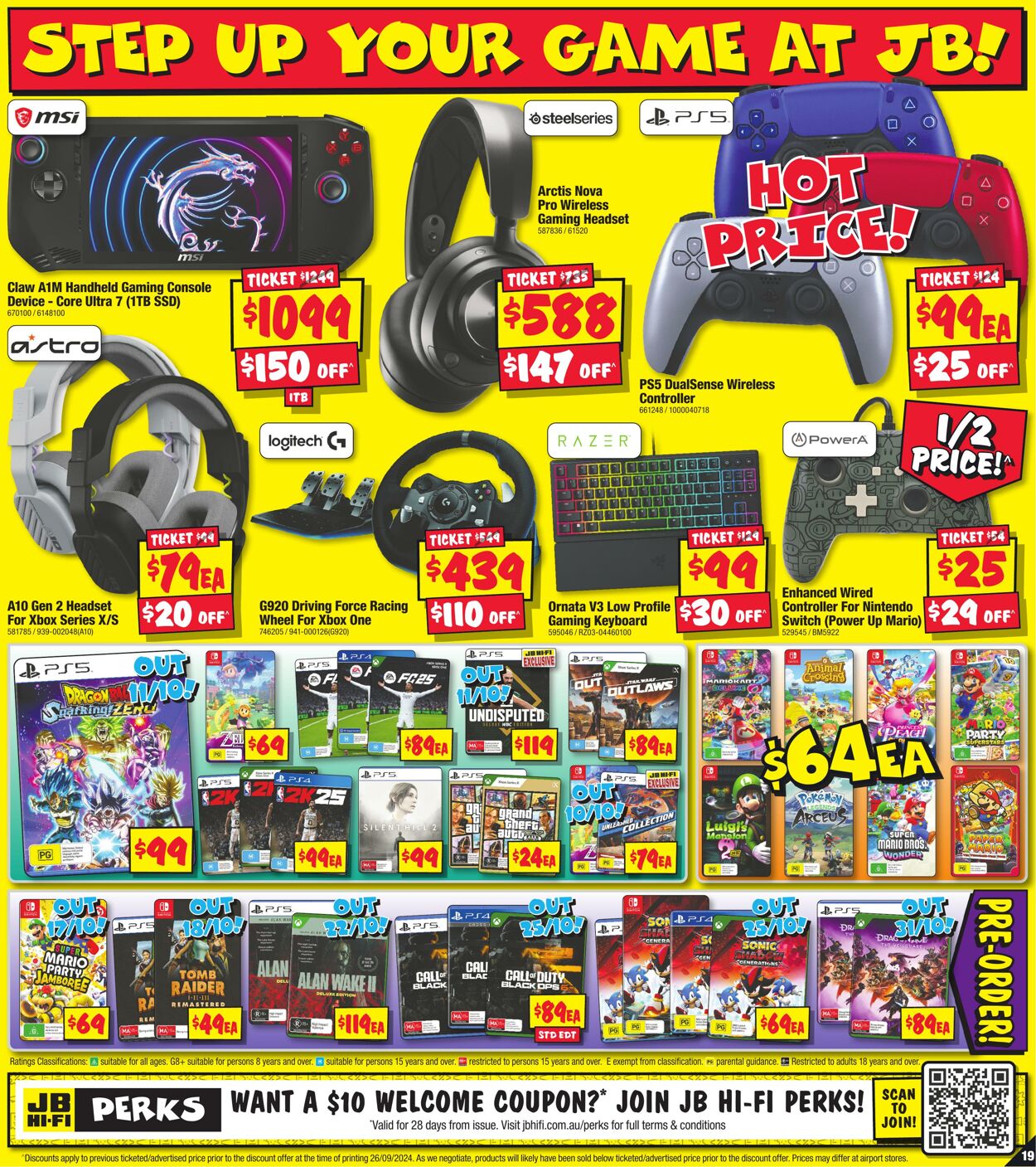 Catalogue JB Hi-Fi 10.10.2024 - 10.11.2024