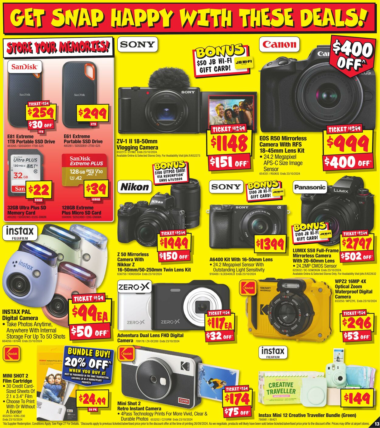 Catalogue JB Hi-Fi 10.10.2024 - 10.11.2024