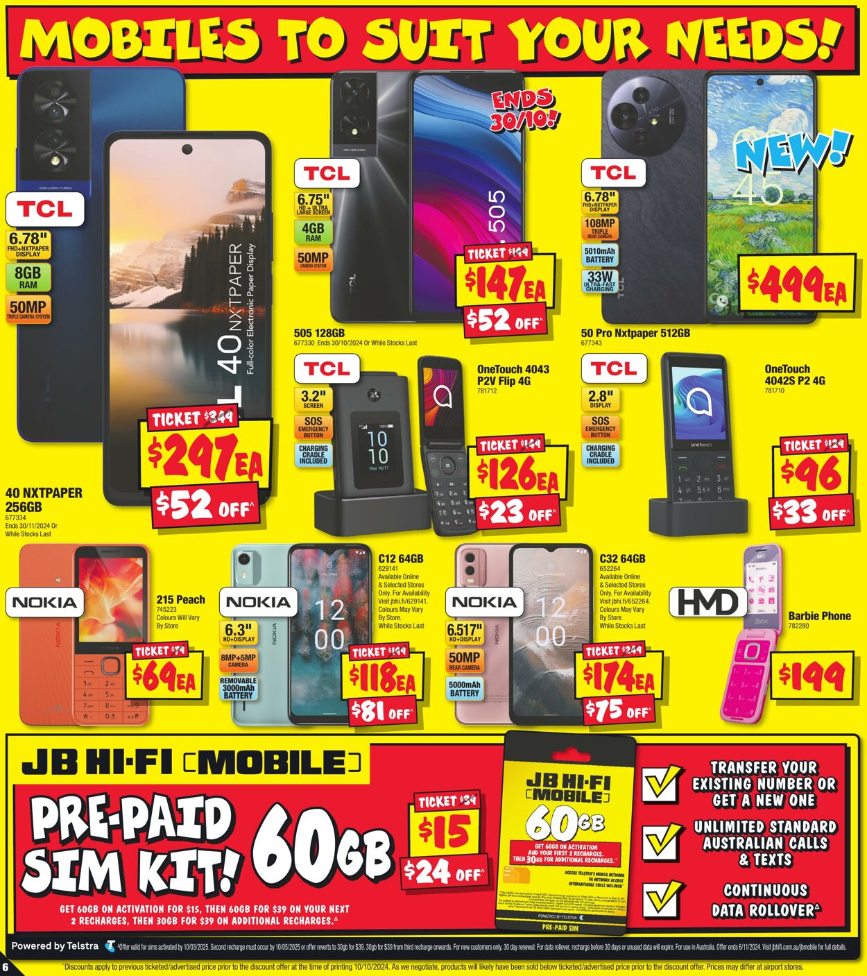 Catalogue JB Hi-Fi 24.10.2024 - 10.11.2024