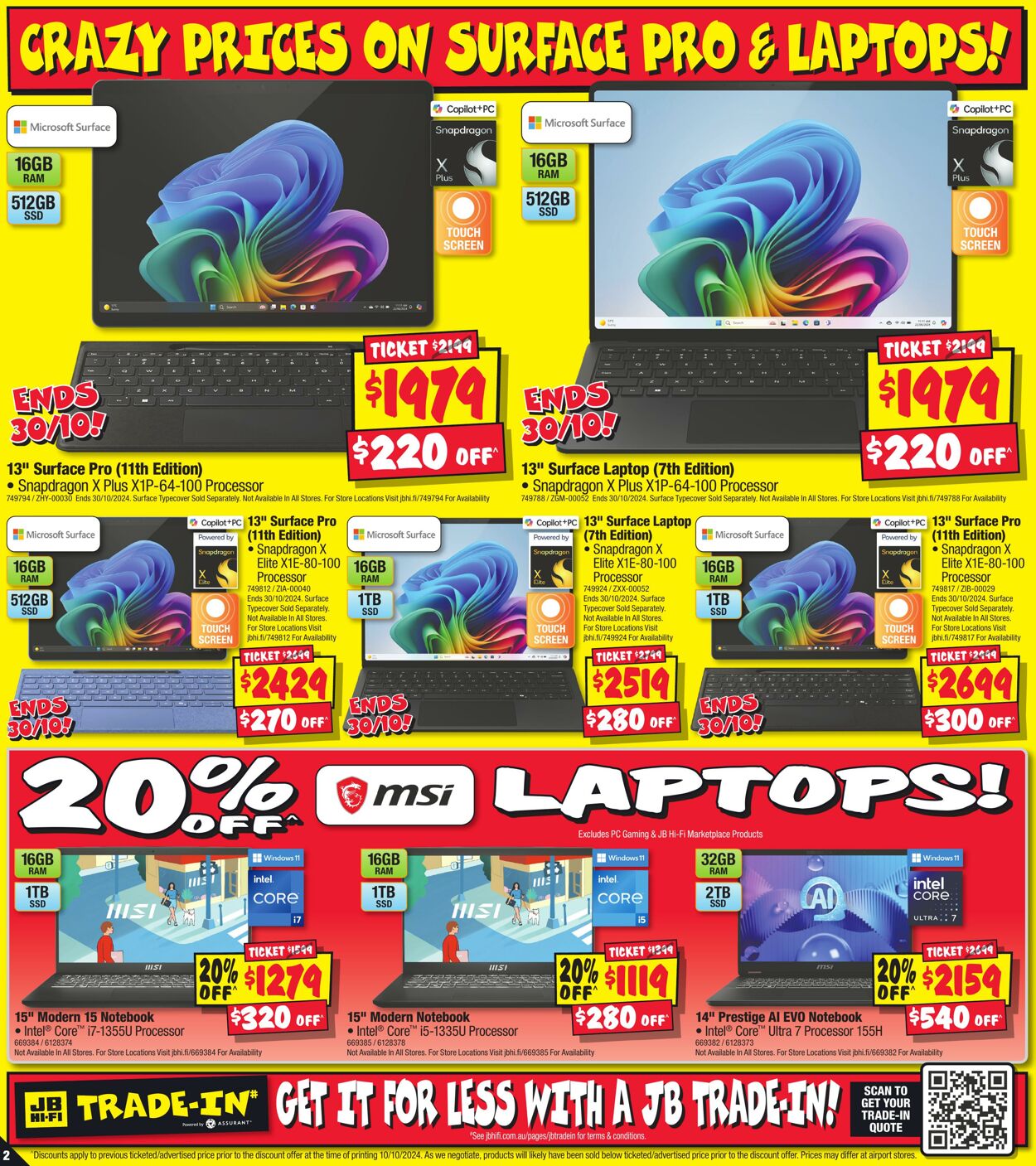 Catalogue JB Hi-Fi 24.10.2024 - 10.11.2024