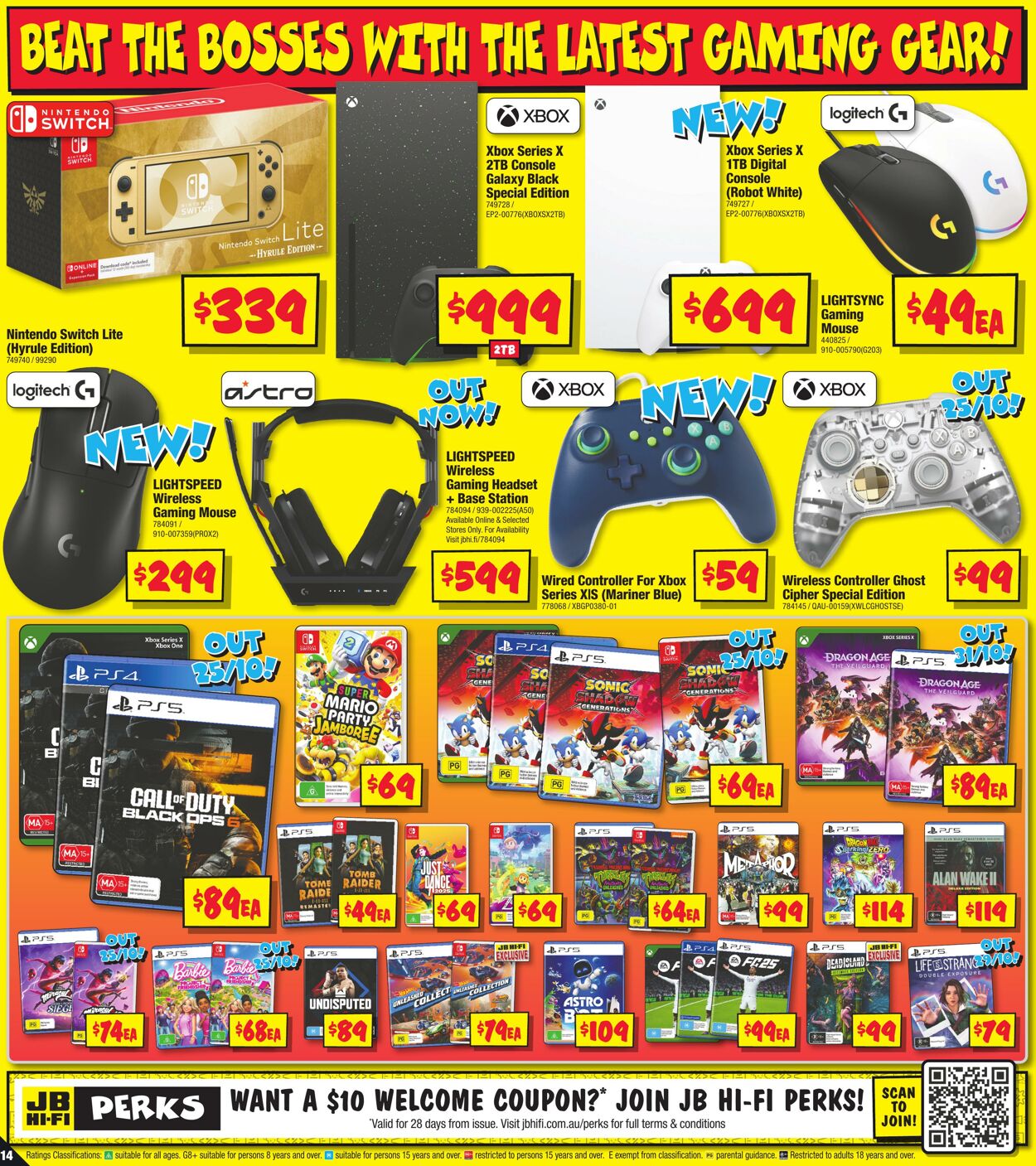 Catalogue JB Hi-Fi 24.10.2024 - 10.11.2024