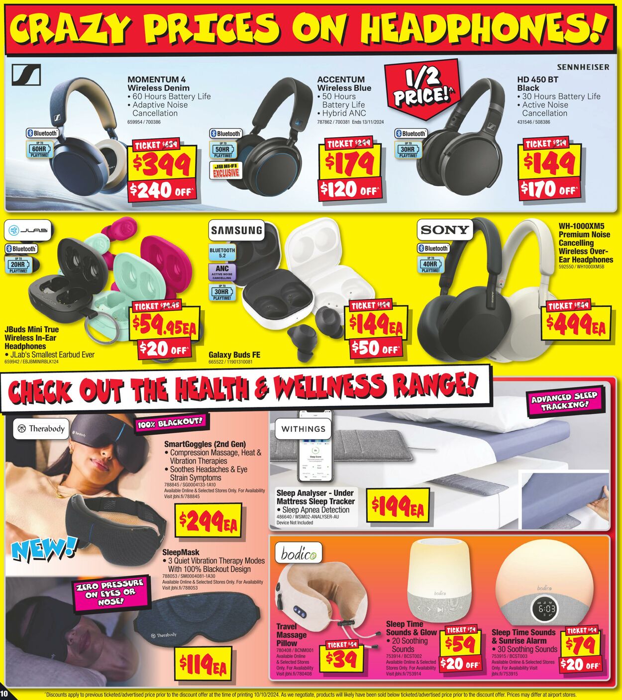 Catalogue JB Hi-Fi 24.10.2024 - 10.11.2024