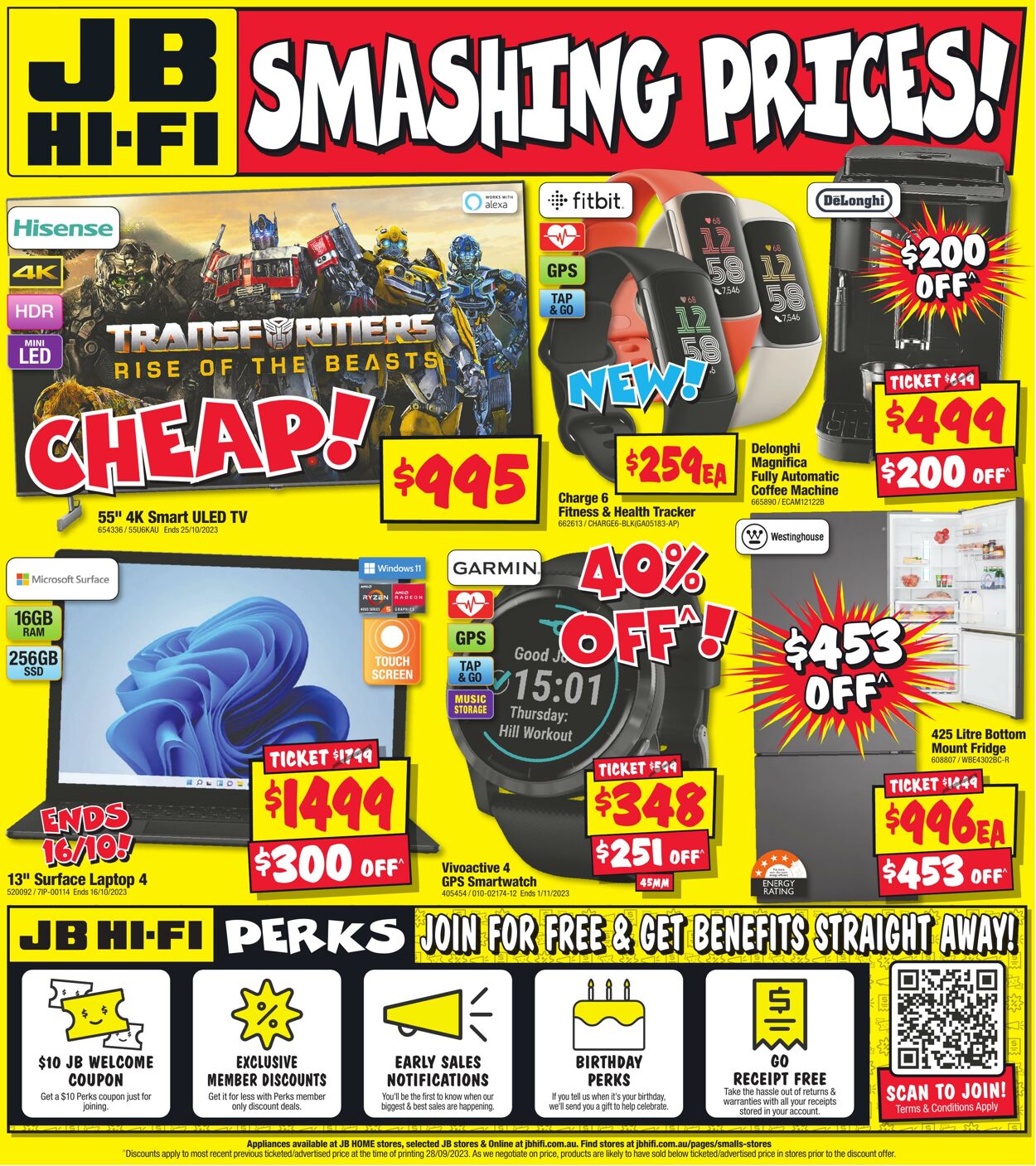 Catalogue JB Hi-Fi 12.10.2023 - 18.10.2023