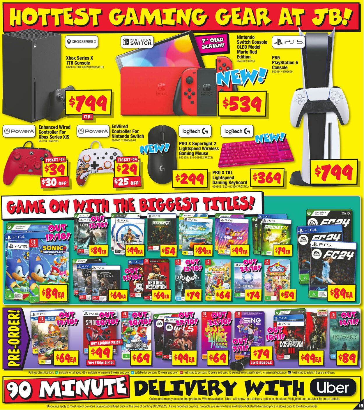 Catalogue JB Hi-Fi 12.10.2023 - 18.10.2023