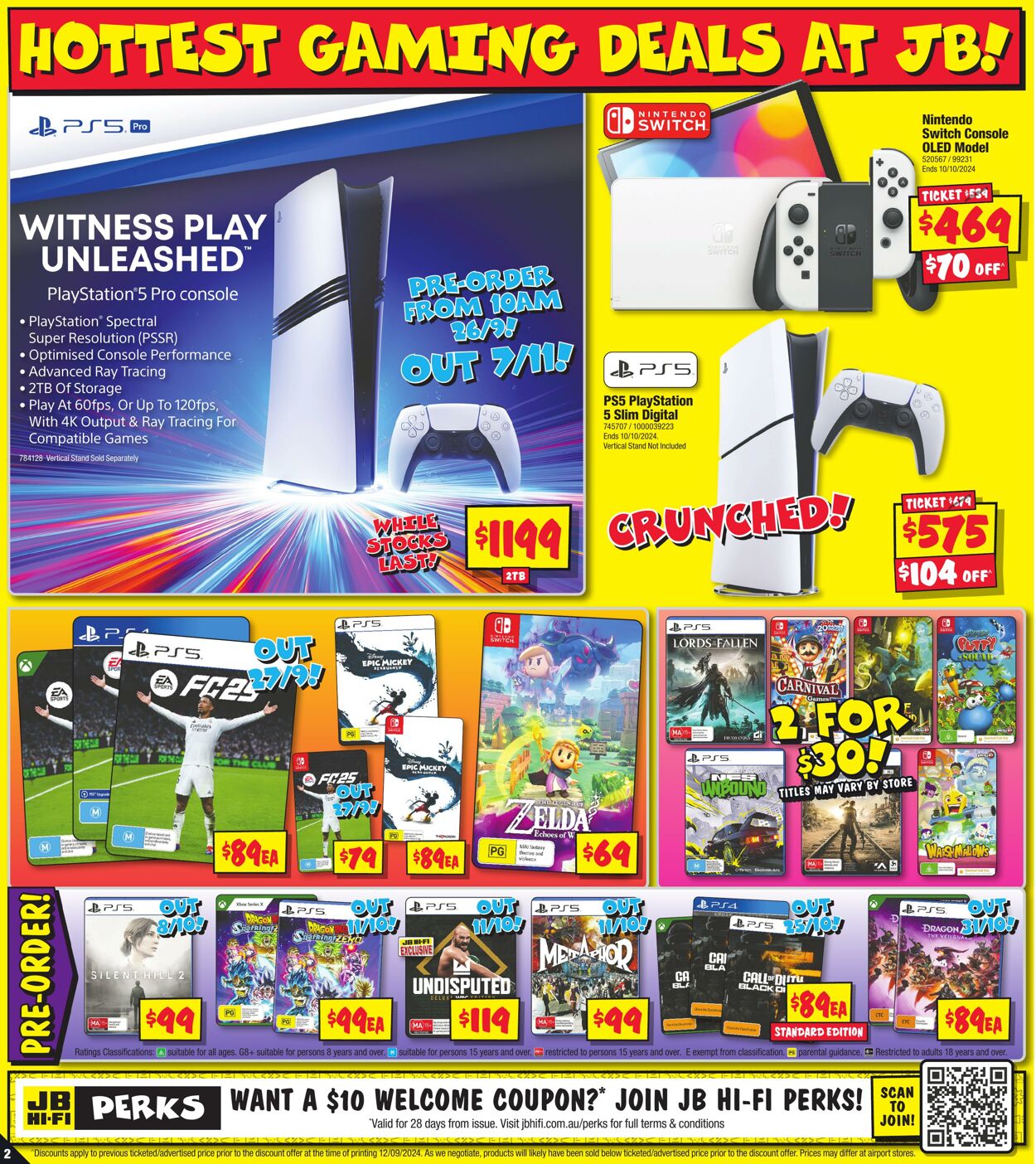 Catalogue JB Hi-Fi 26.09.2024 - 06.10.2024