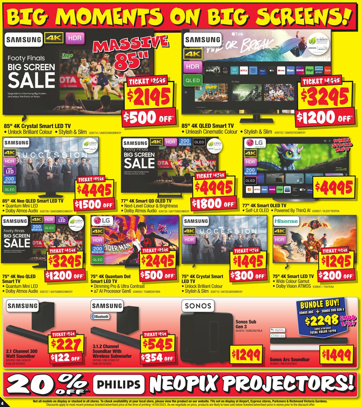 Catalogue JB Hi-Fi 28.09.2023 - 04.10.2023