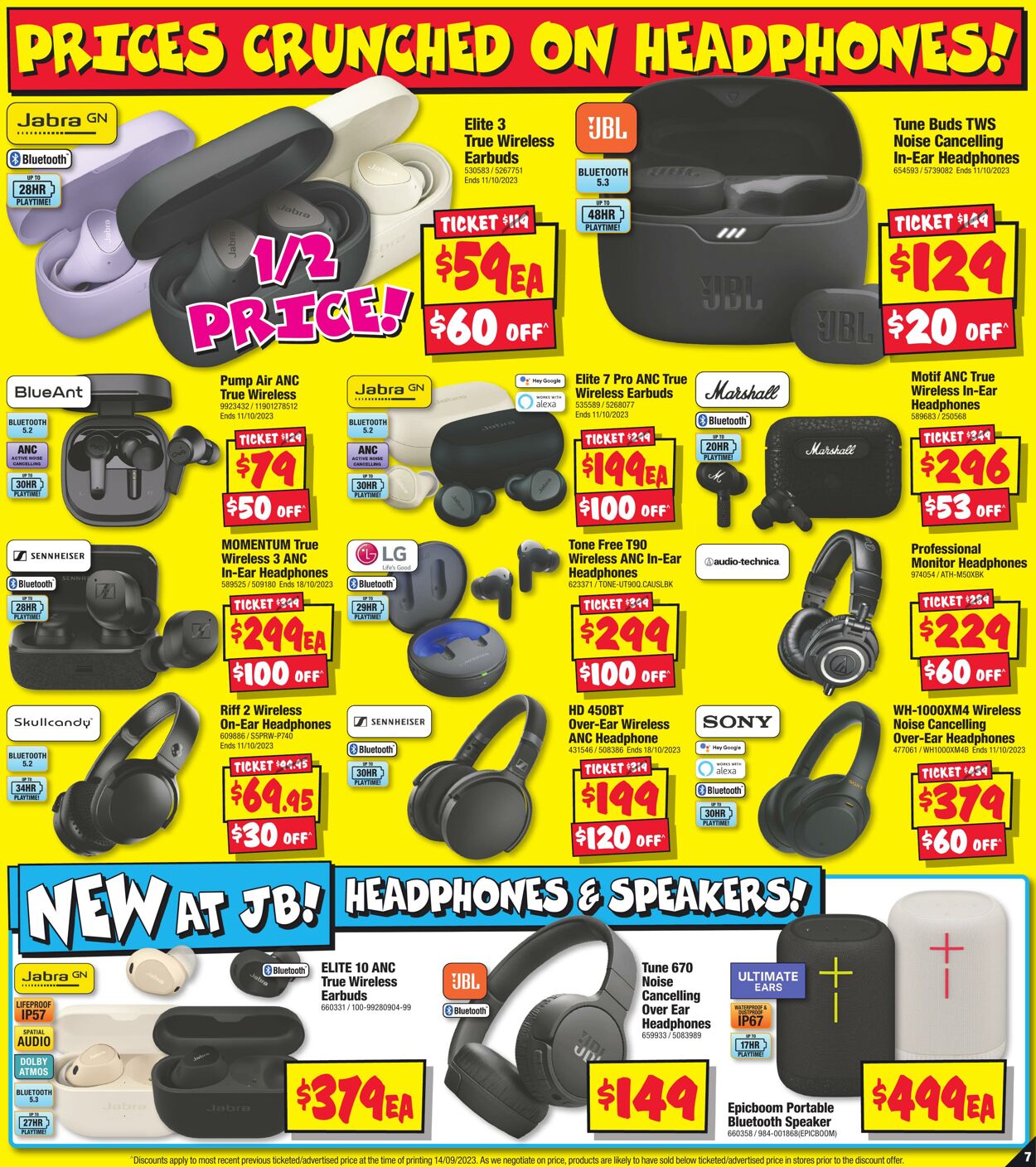 Catalogue JB Hi-Fi 28.09.2023 - 04.10.2023