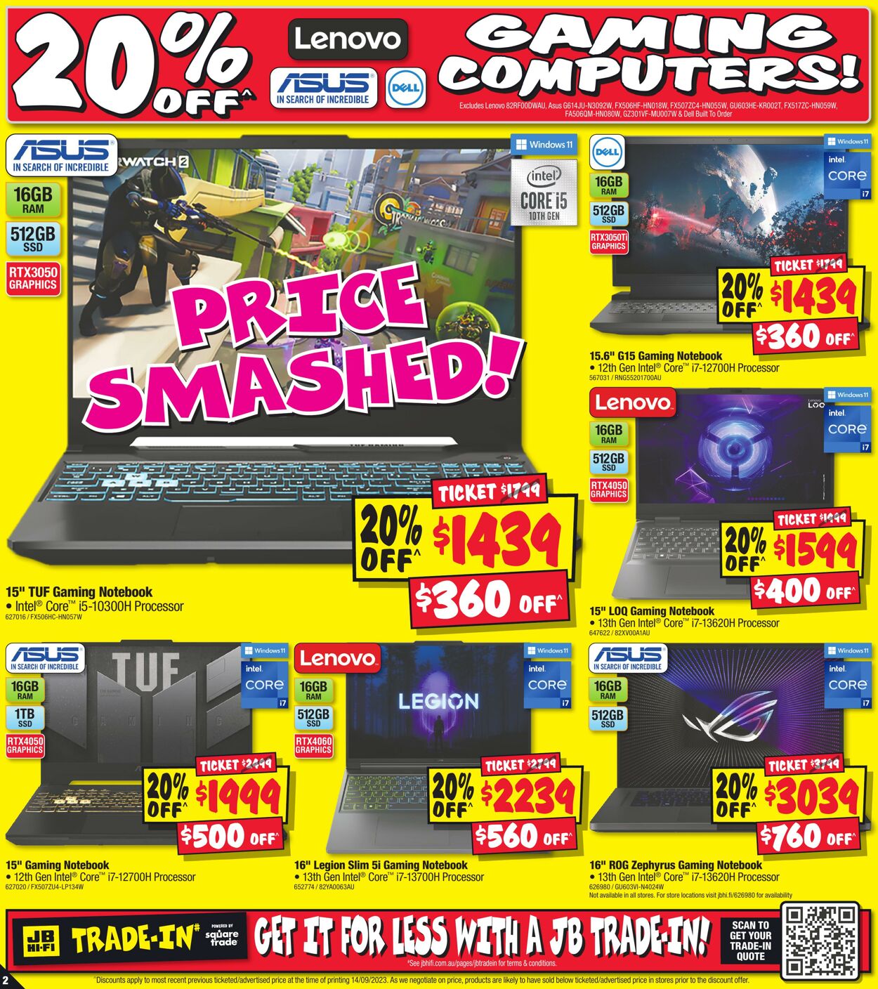 Catalogue JB Hi-Fi 28.09.2023 - 04.10.2023