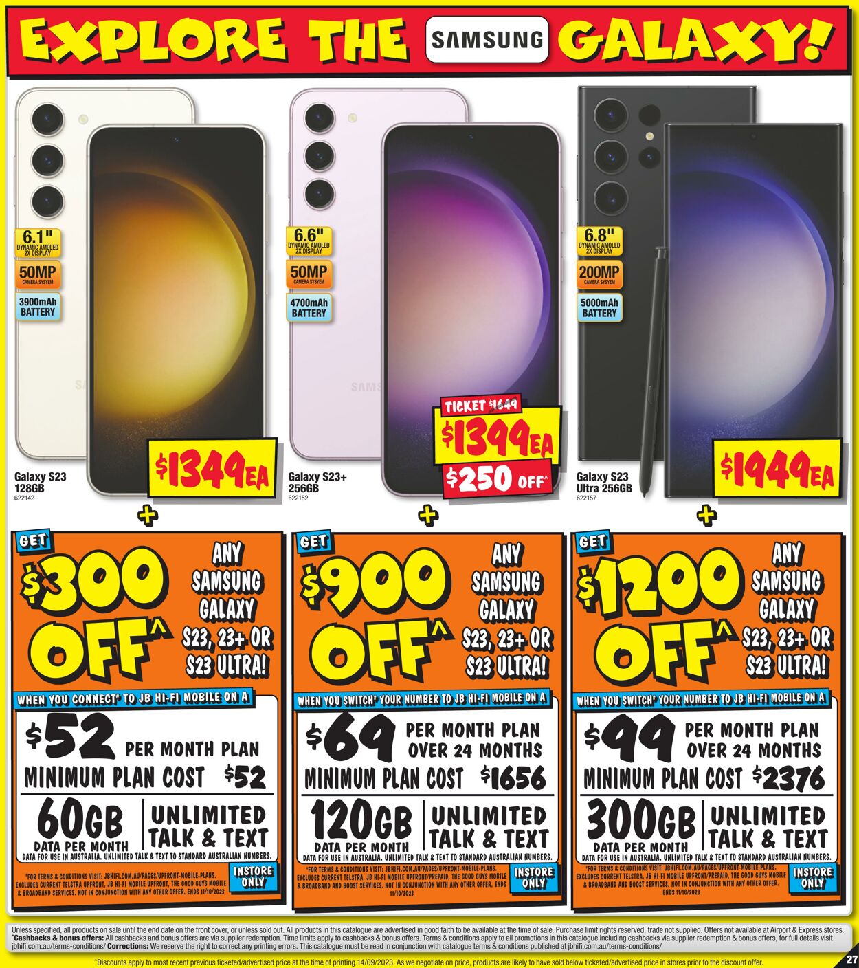 Catalogue JB Hi-Fi 28.09.2023 - 04.10.2023