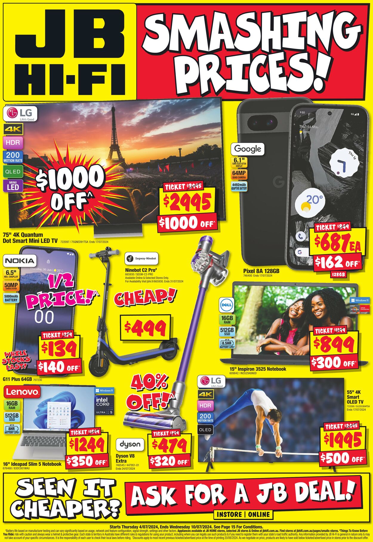 Catalogue JB Hi-Fi 04.07.2024 - 10.07.2024