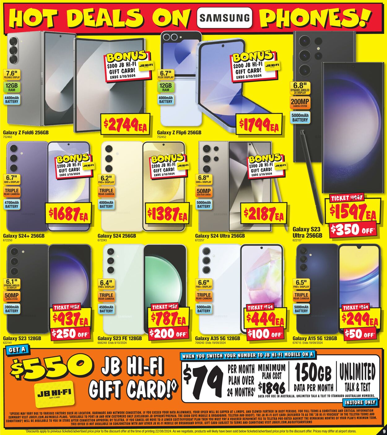 Catalogue JB Hi-Fi 05.09.2024 - 06.10.2024