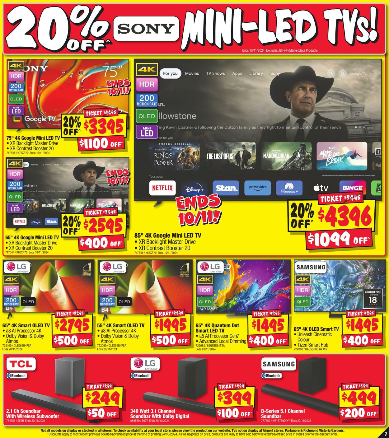 Catalogue JB Hi-Fi 07.11.2024 - 17.11.2024