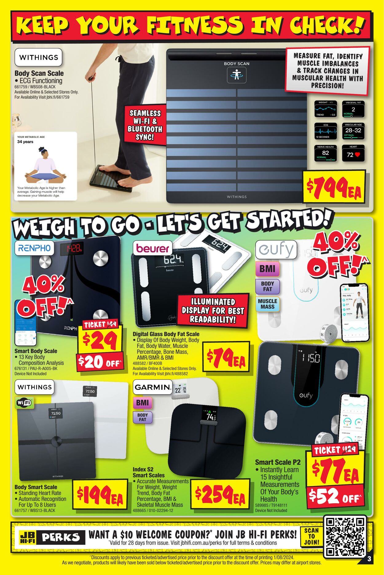 Catalogue JB Hi-Fi 19.08.2024 - 01.09.2024