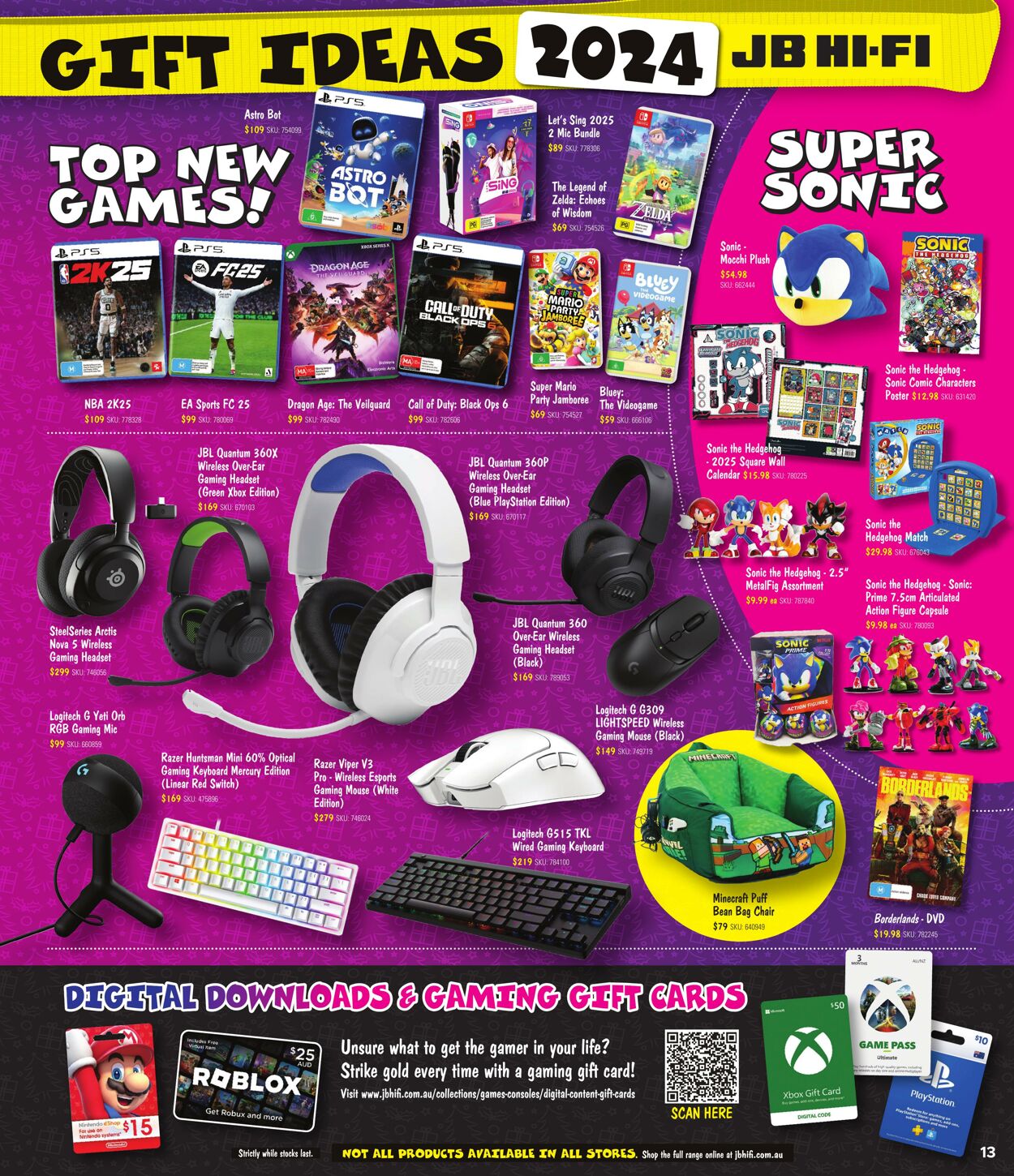 Catalogue JB Hi-Fi 13.11.2024 - 01.12.2024