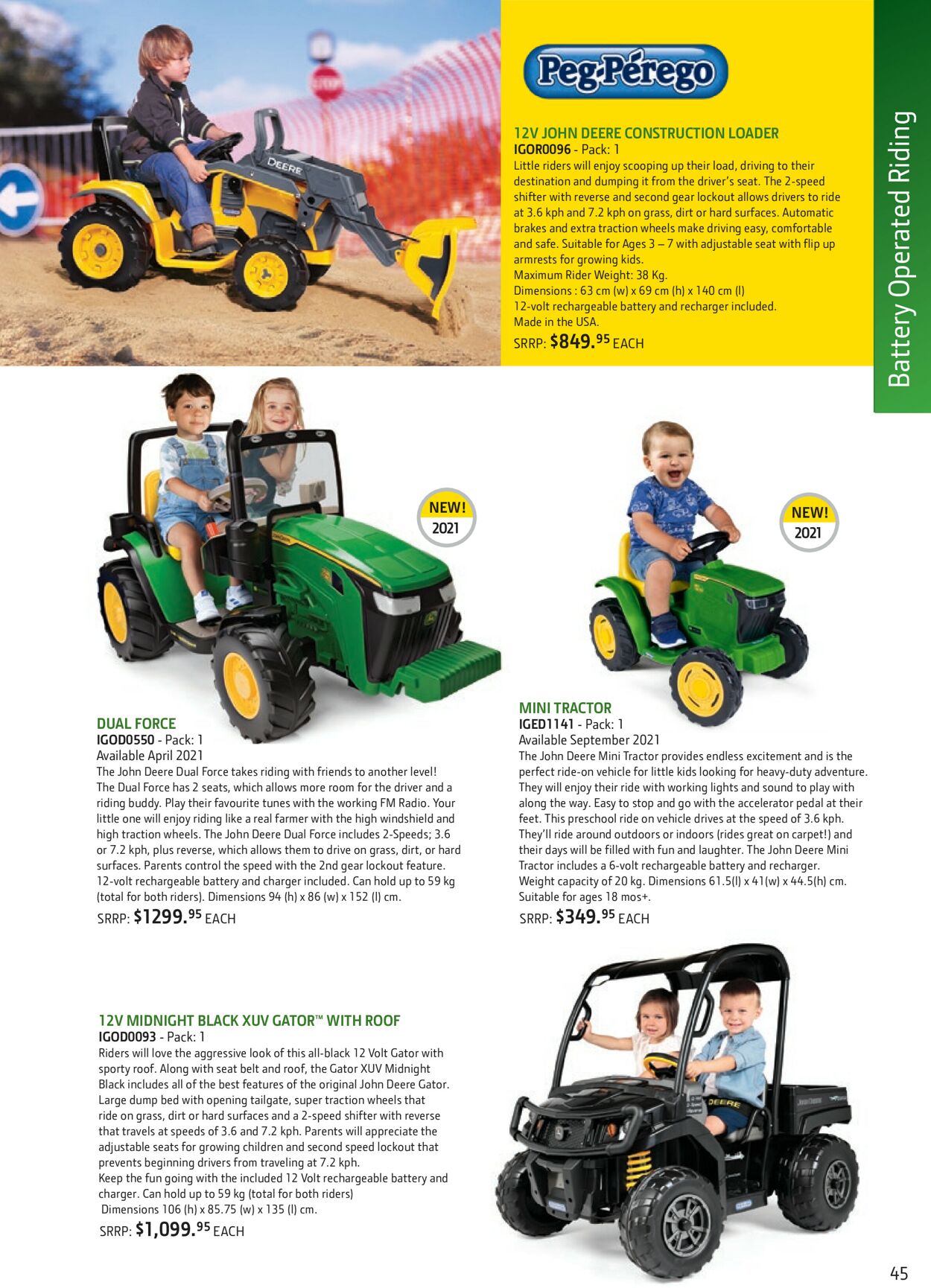 Catalogue John Deere 08.02.2021 - 31.12.2021
