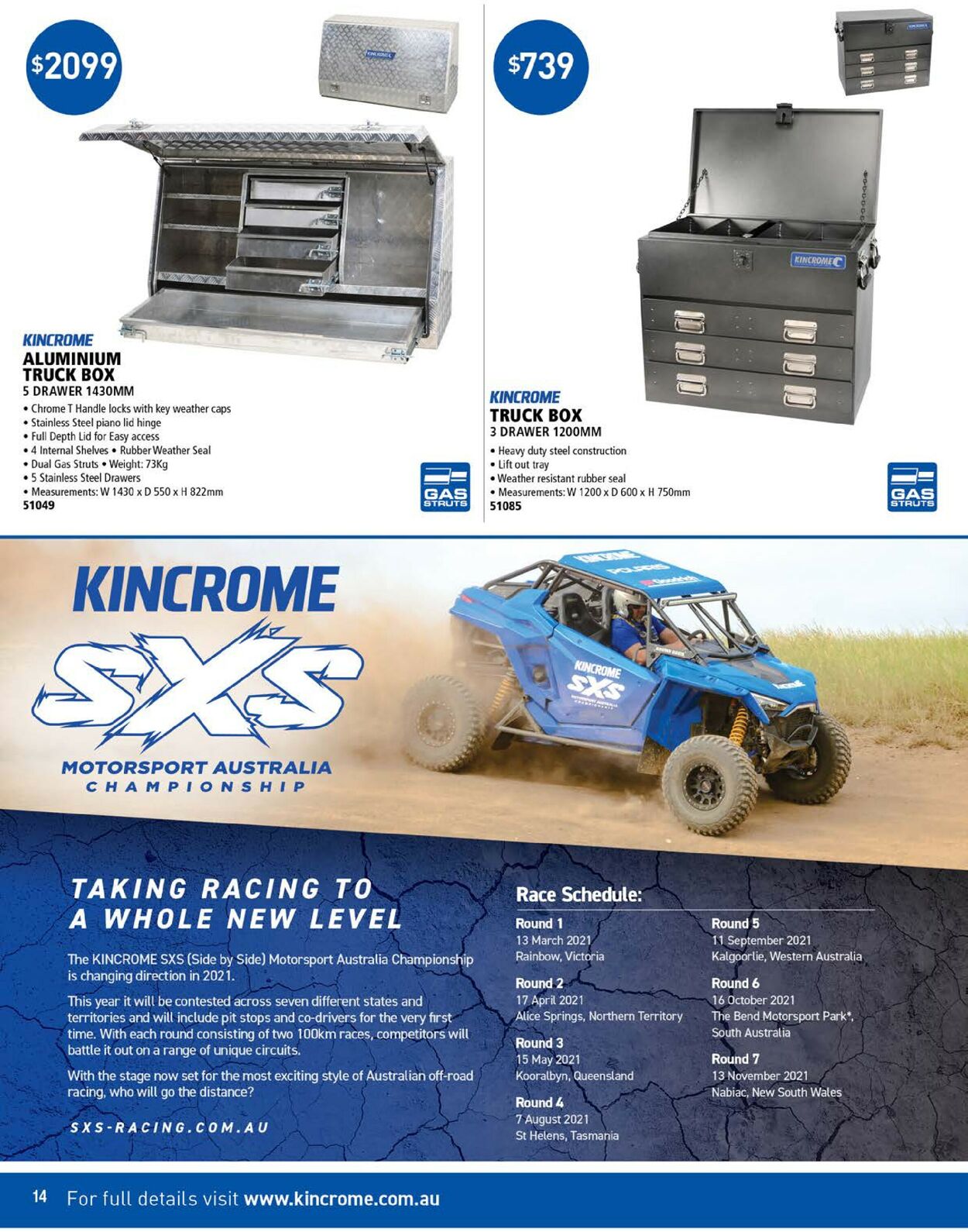 Catalogue Kincrome 01.03.2021 - 30.04.2021