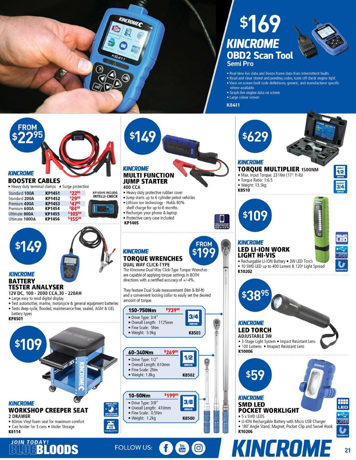 Catalogue Kincrome 01.03.2021 - 30.04.2021