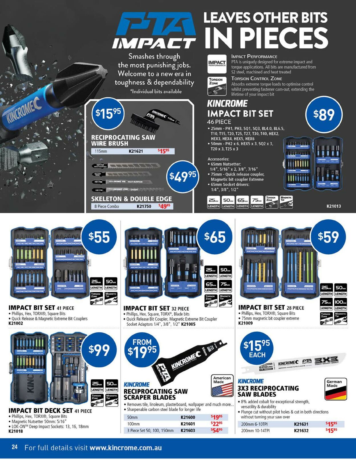 Catalogue Kincrome 01.03.2021 - 30.04.2021
