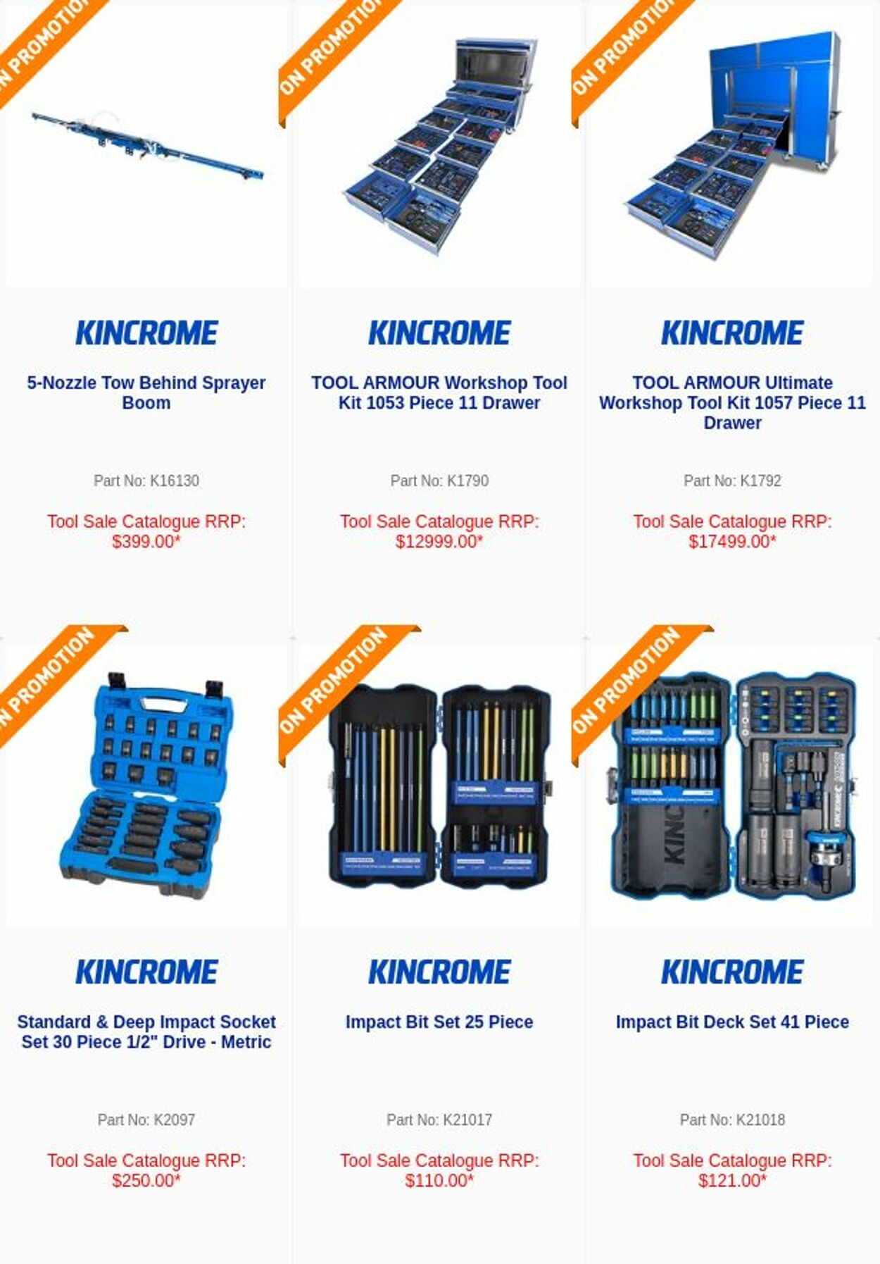 Catalogue Kincrome 27.09.2022 - 10.10.2022