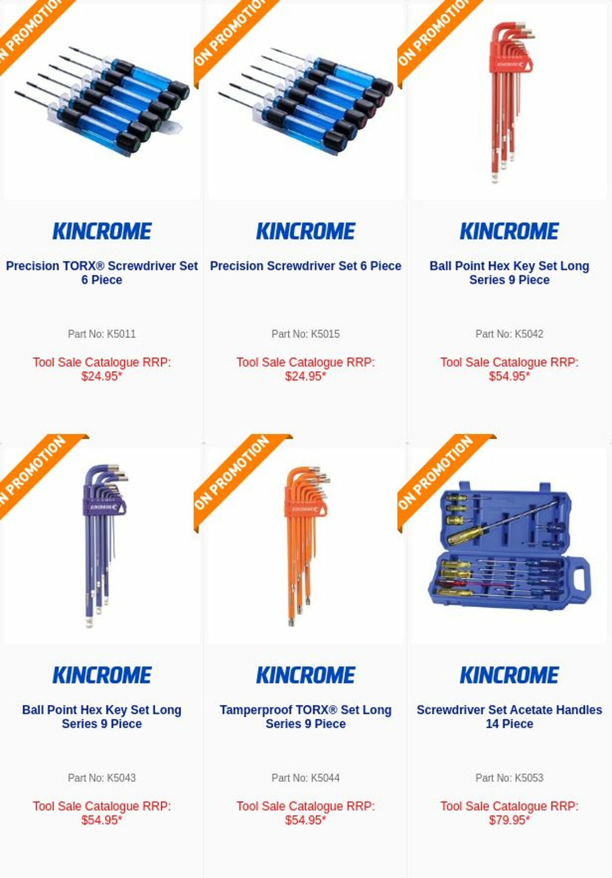 Catalogue Kincrome 27.09.2022 - 10.10.2022