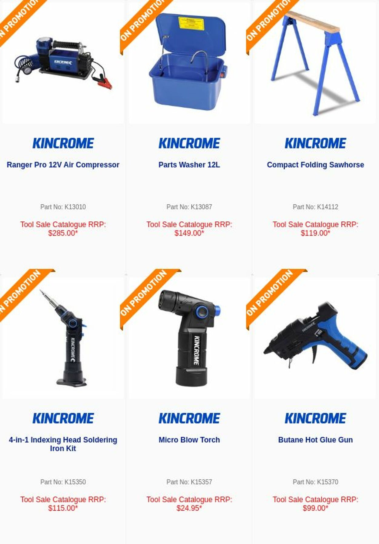 Catalogue Kincrome 20.09.2022 - 03.10.2022