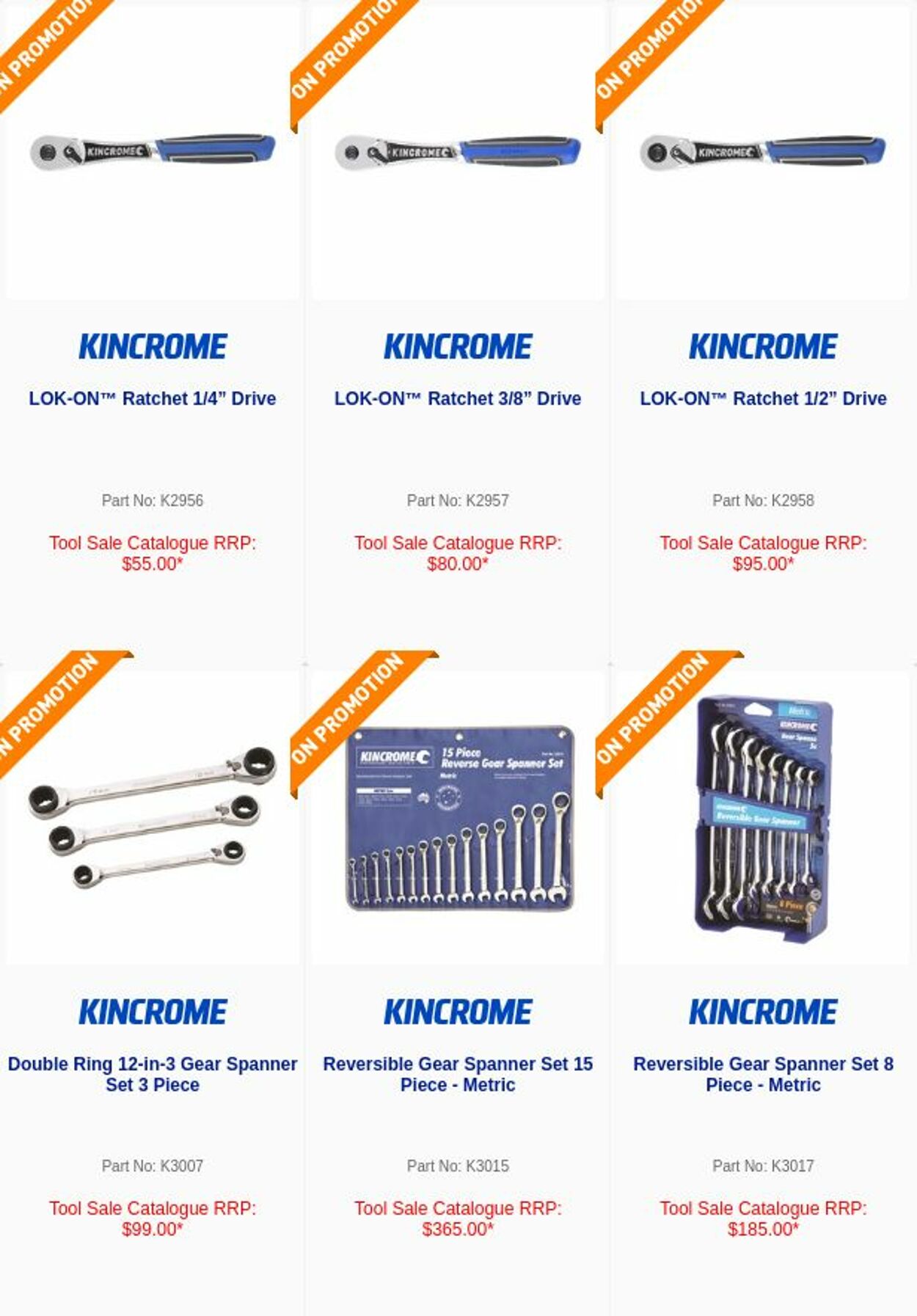 Catalogue Kincrome 20.09.2022 - 03.10.2022