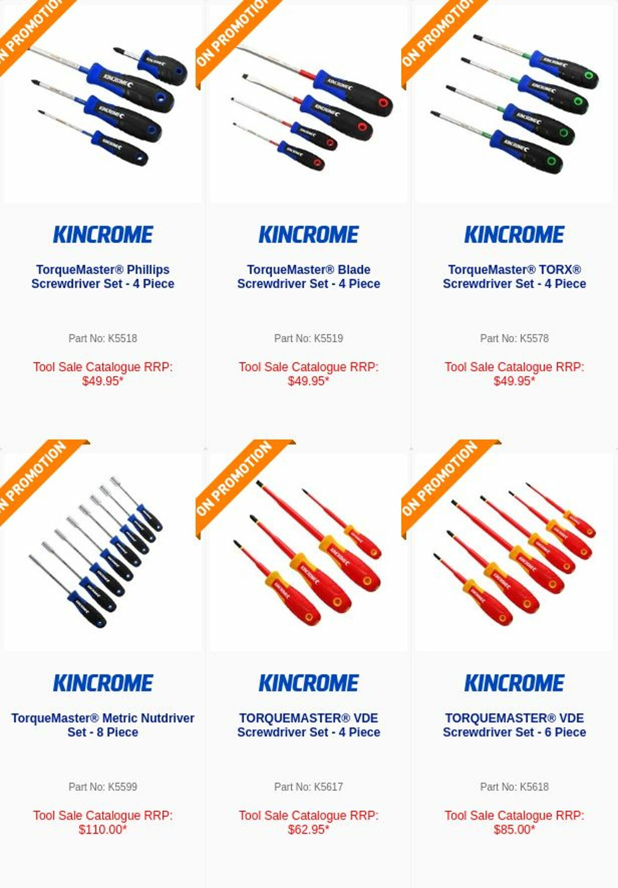 Catalogue Kincrome 05.09.2022 - 14.09.2022