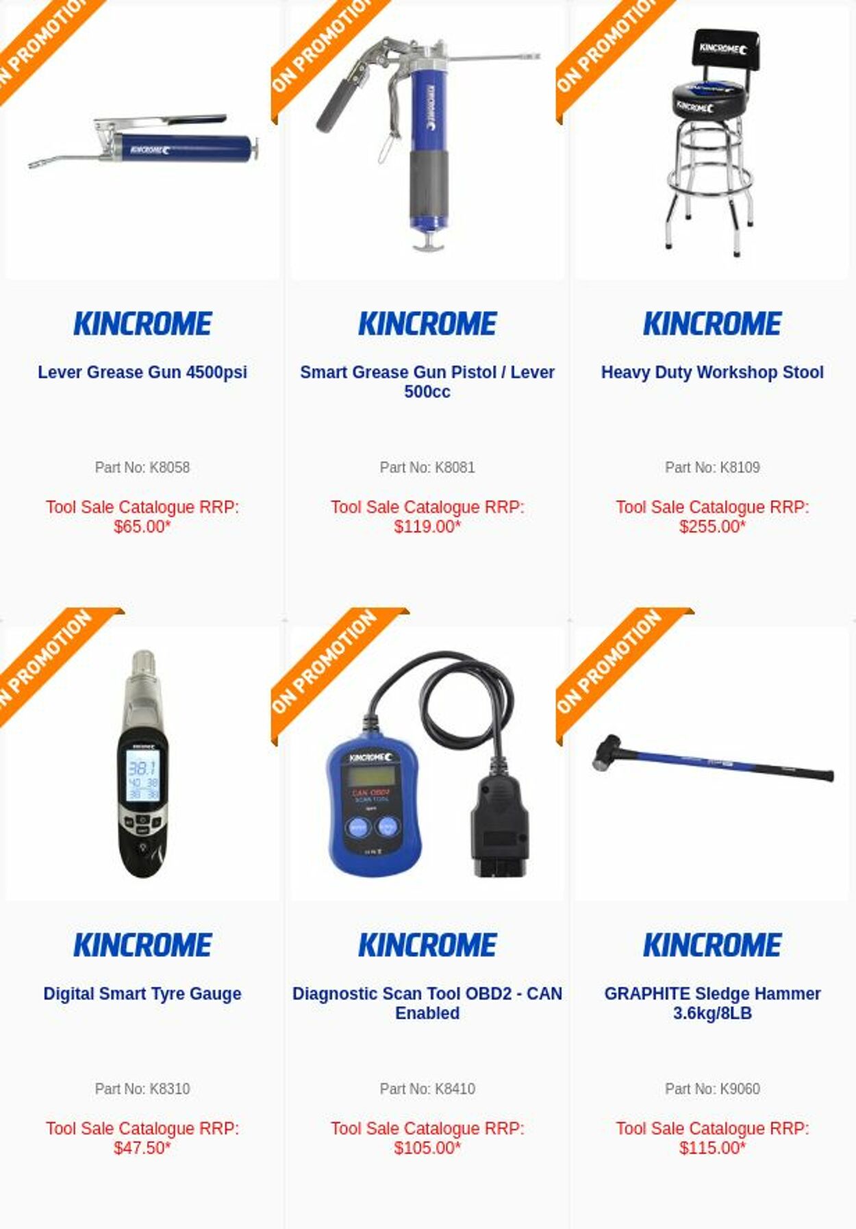 Catalogue Kincrome 05.09.2022 - 14.09.2022