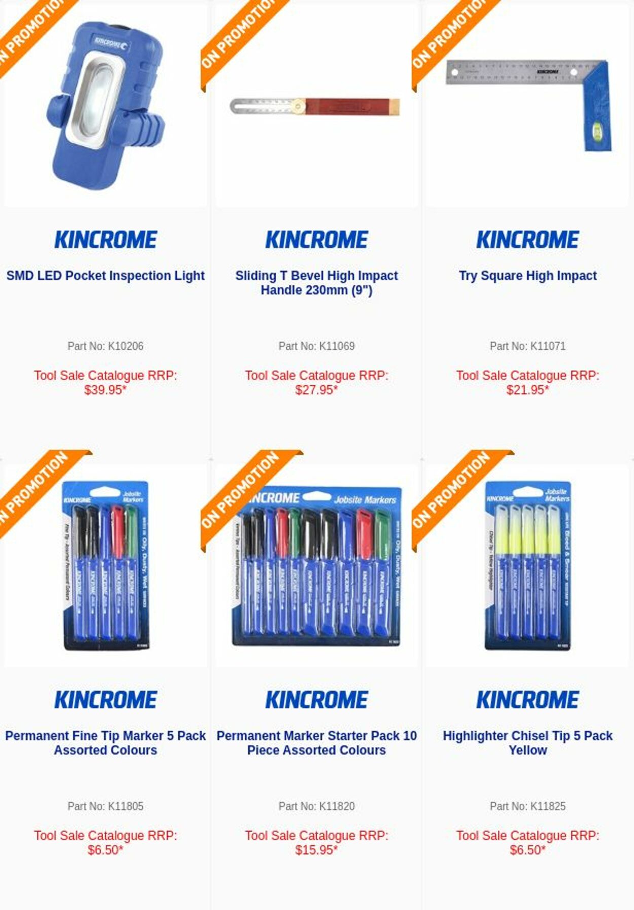 Catalogue Kincrome 10.10.2022 - 19.10.2022