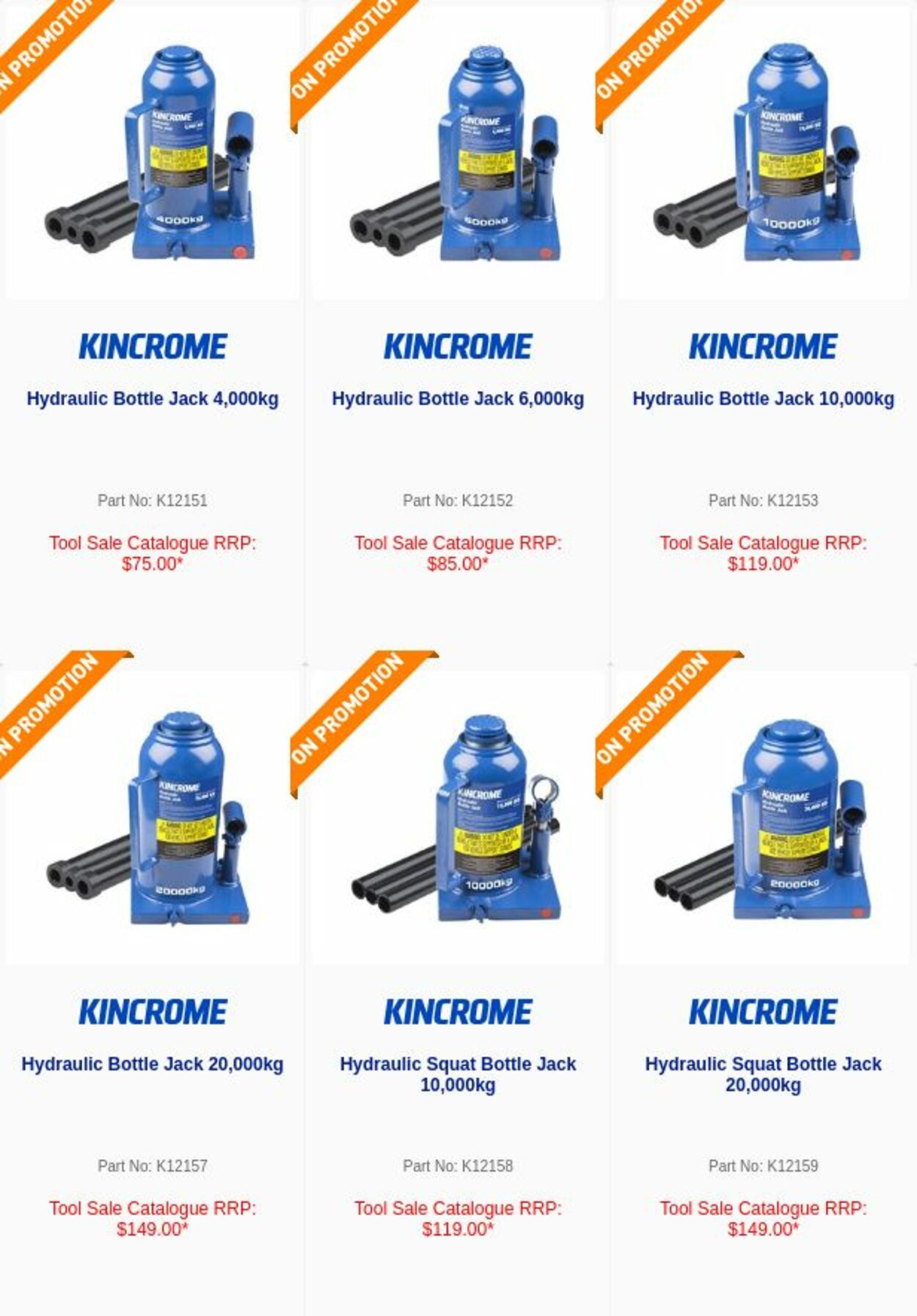 Catalogue Kincrome 10.10.2022 - 19.10.2022