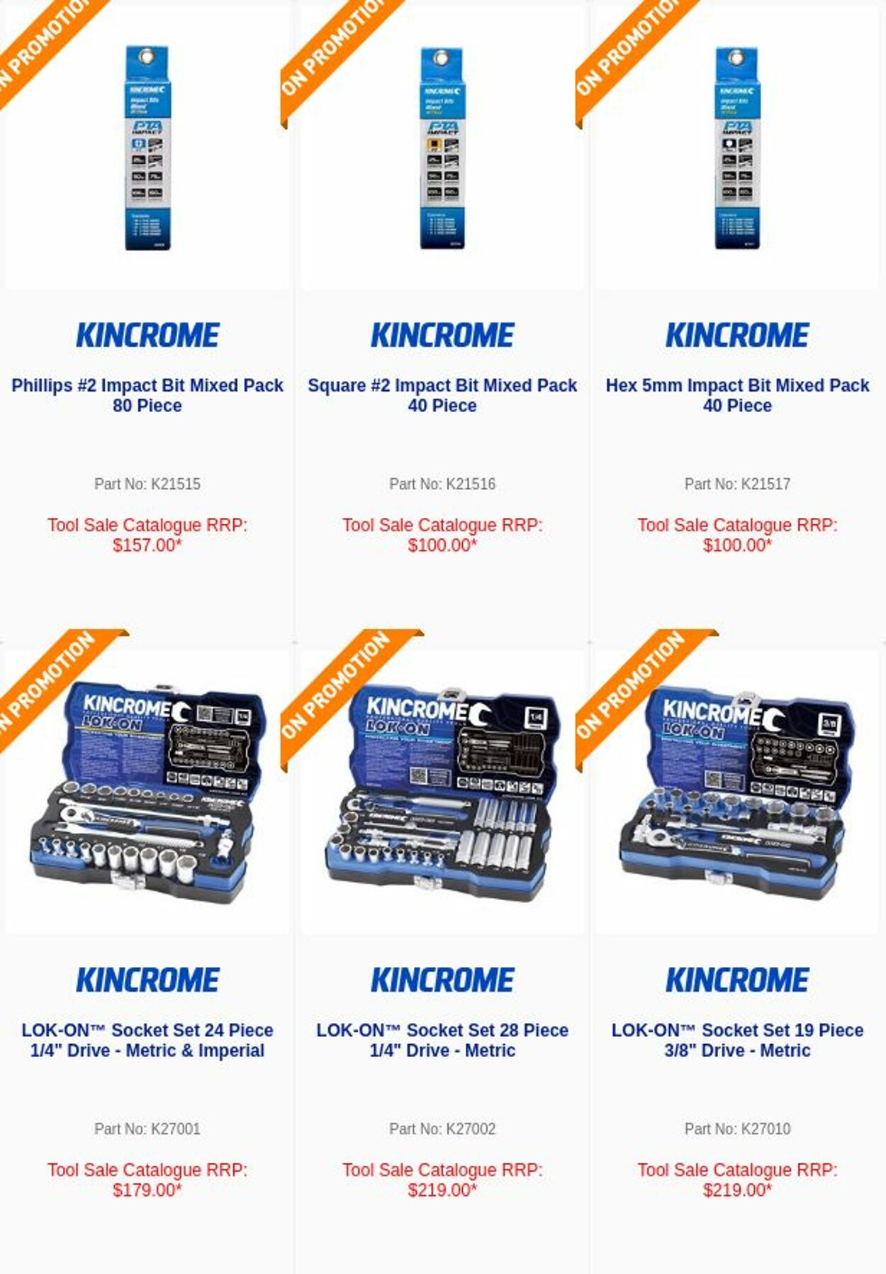 Catalogue Kincrome 10.10.2022 - 12.10.2022