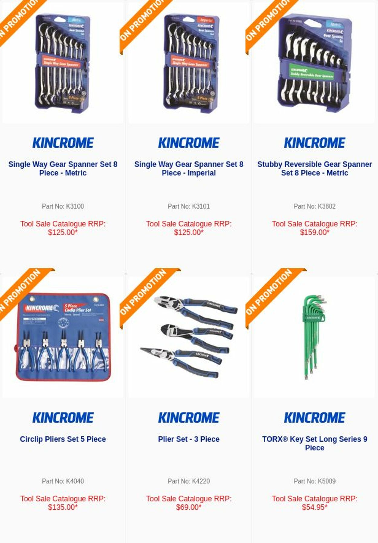 Catalogue Kincrome 10.10.2022 - 12.10.2022