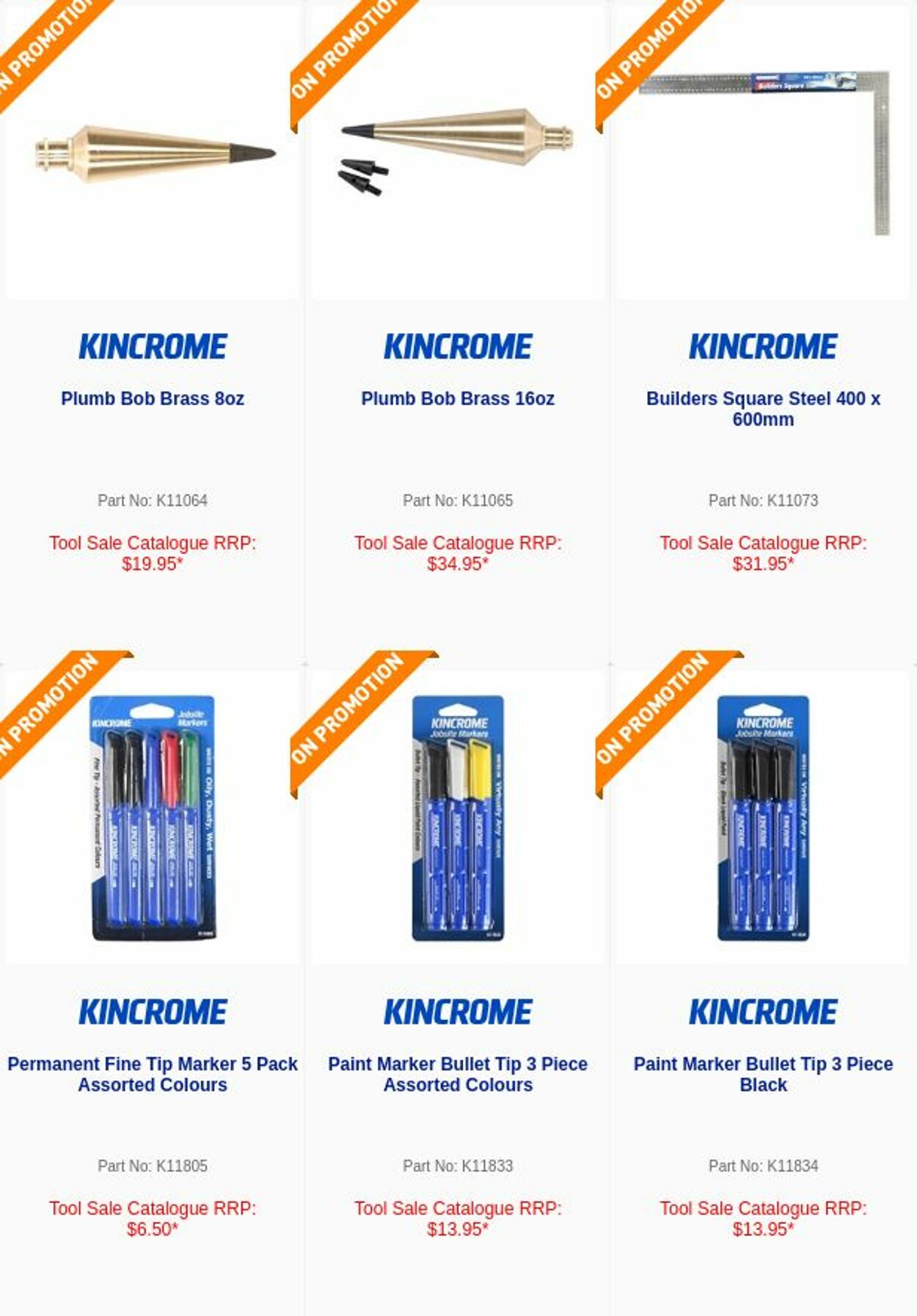 Catalogue Kincrome 20.01.2023 - 30.01.2023