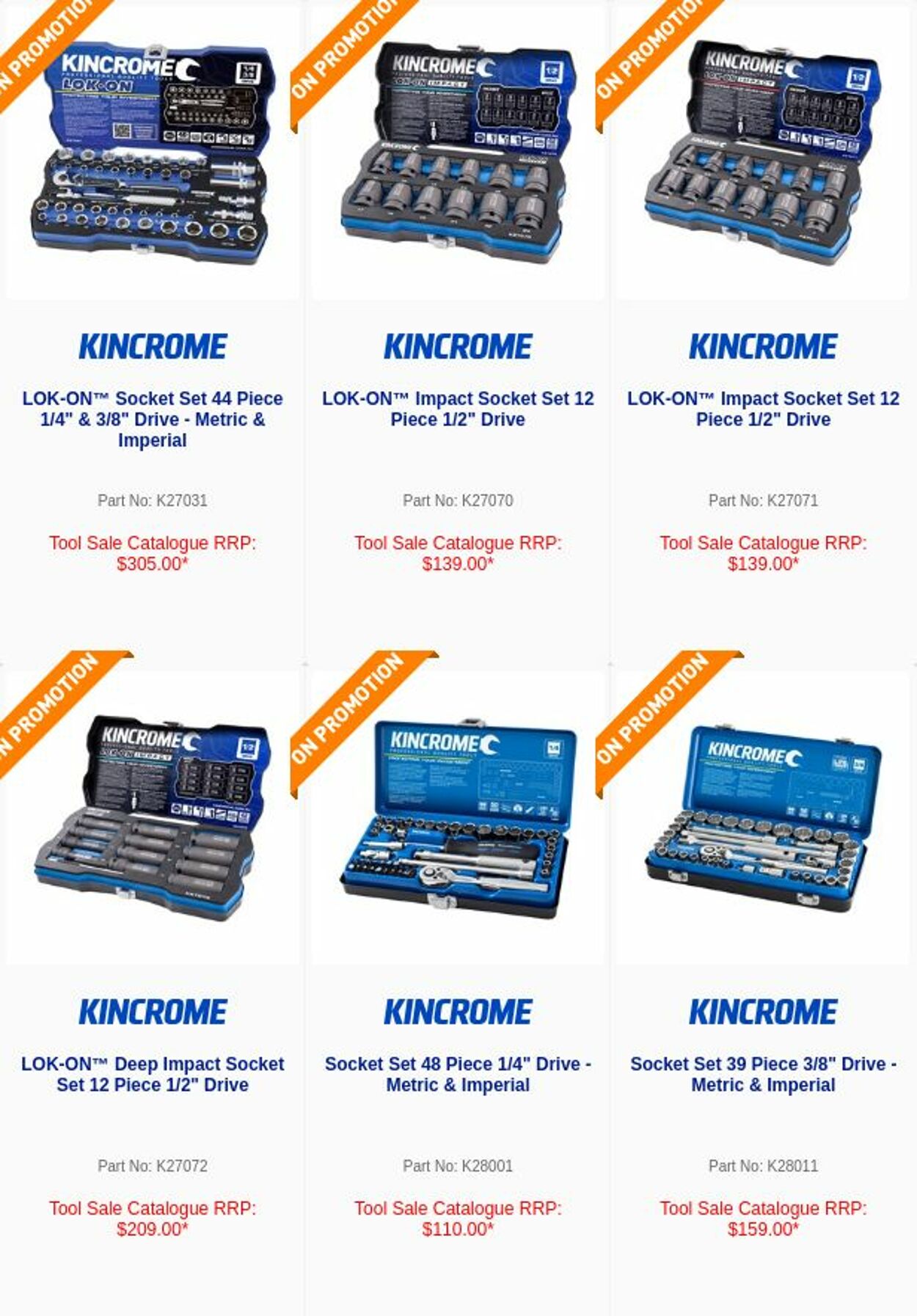 Catalogue Kincrome 20.01.2023 - 30.01.2023