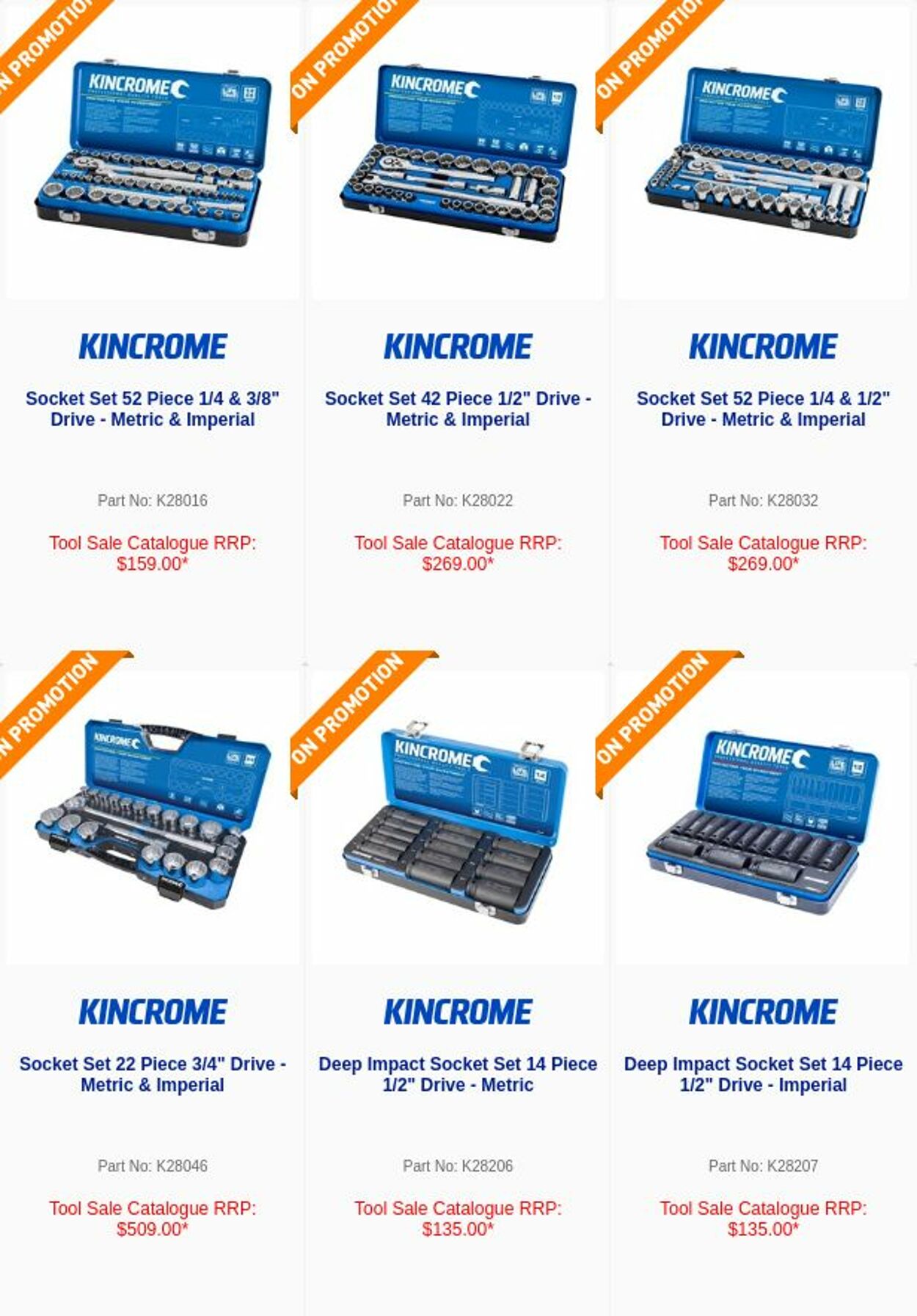 Catalogue Kincrome 20.01.2023 - 30.01.2023