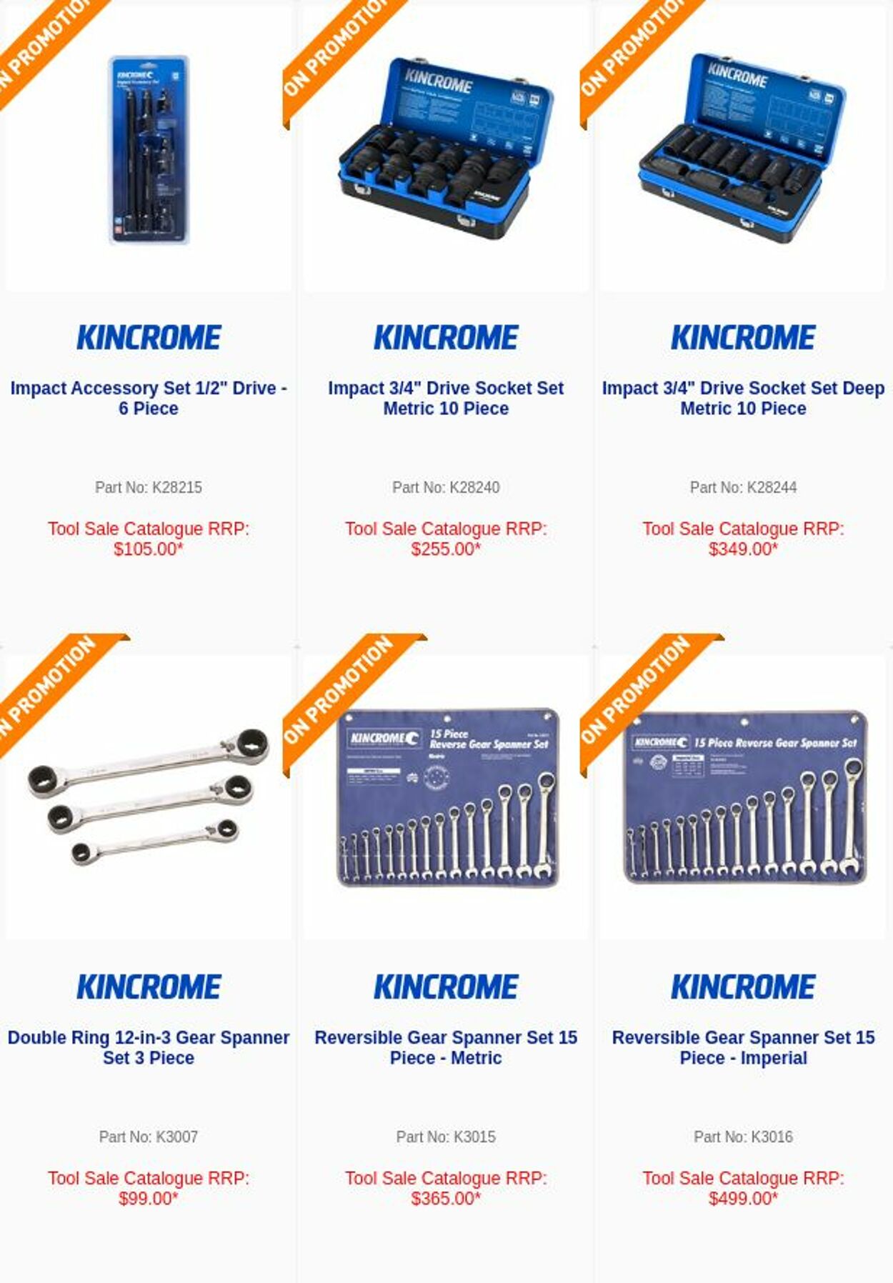 Catalogue Kincrome 20.01.2023 - 30.01.2023