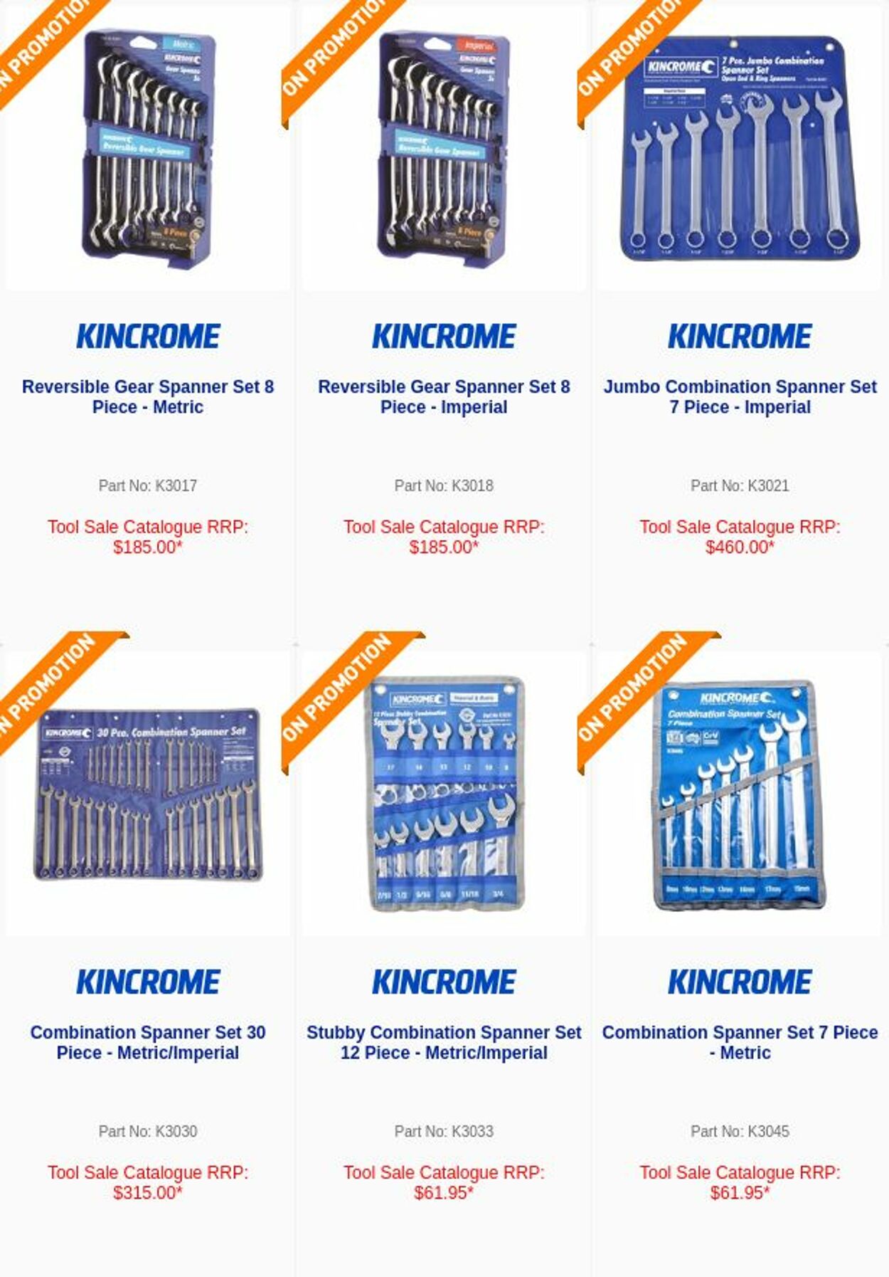 Catalogue Kincrome 20.01.2023 - 30.01.2023