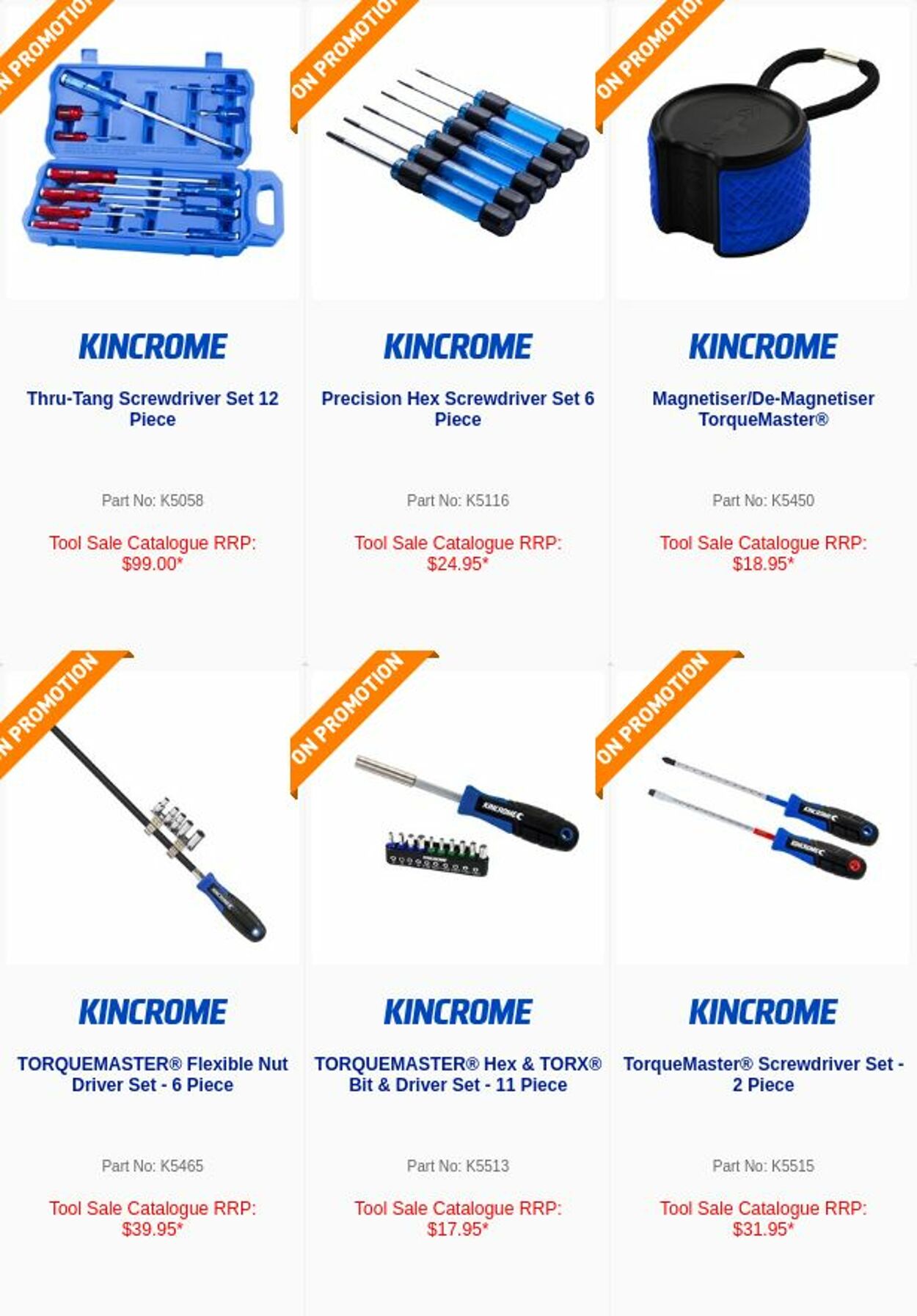 Catalogue Kincrome 20.01.2023 - 30.01.2023