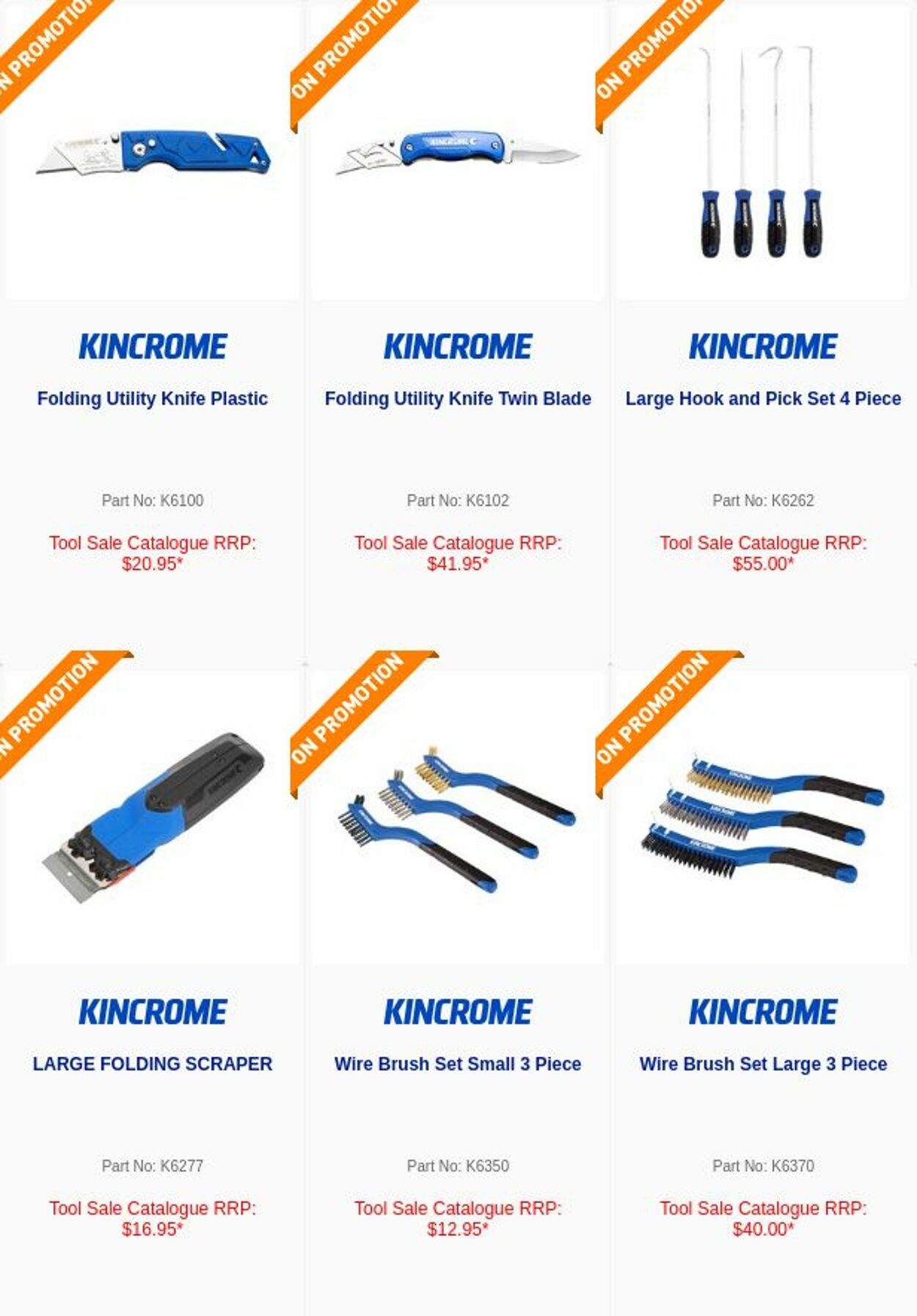 Catalogue Kincrome 20.01.2023 - 30.01.2023