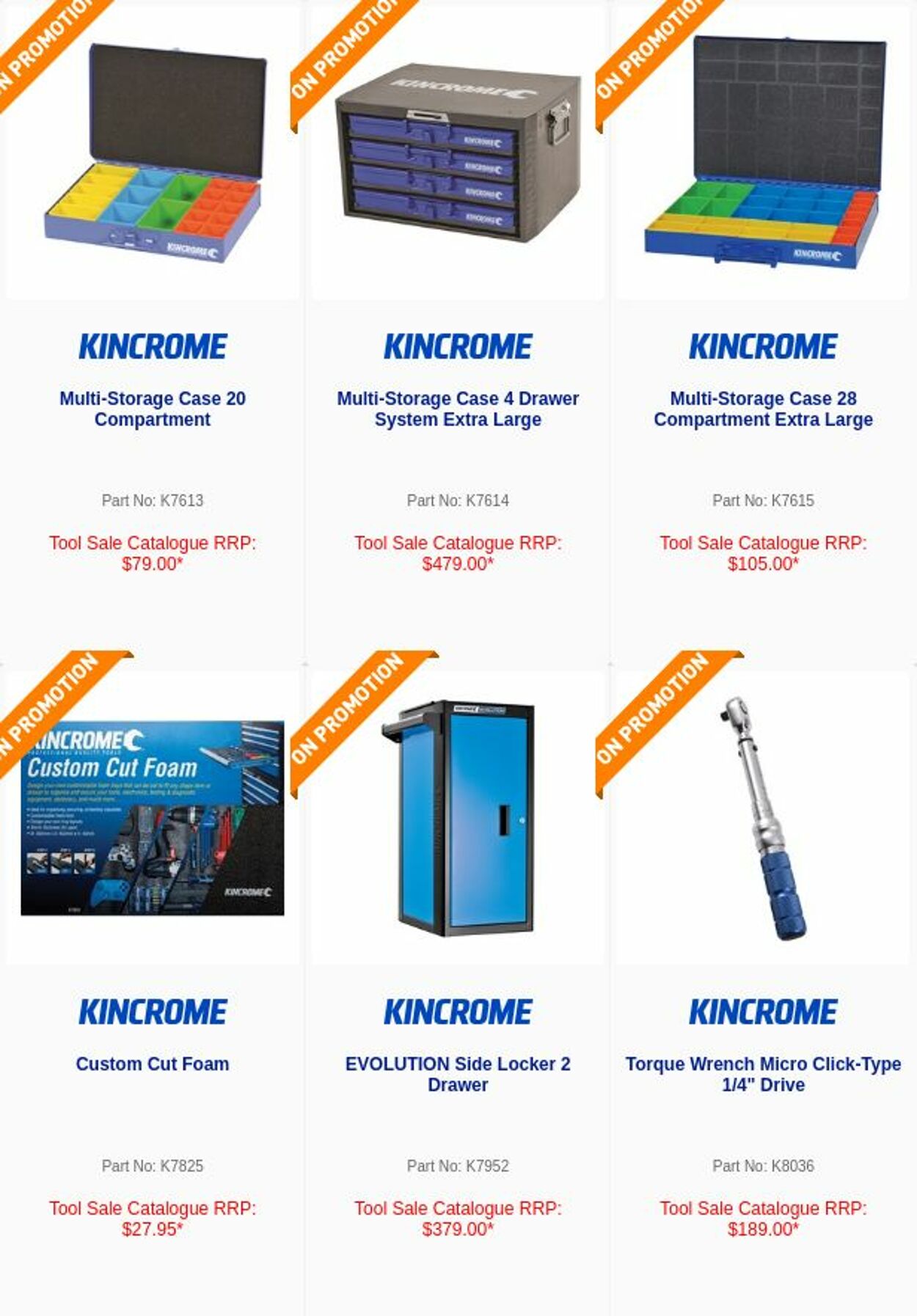 Catalogue Kincrome 20.01.2023 - 30.01.2023