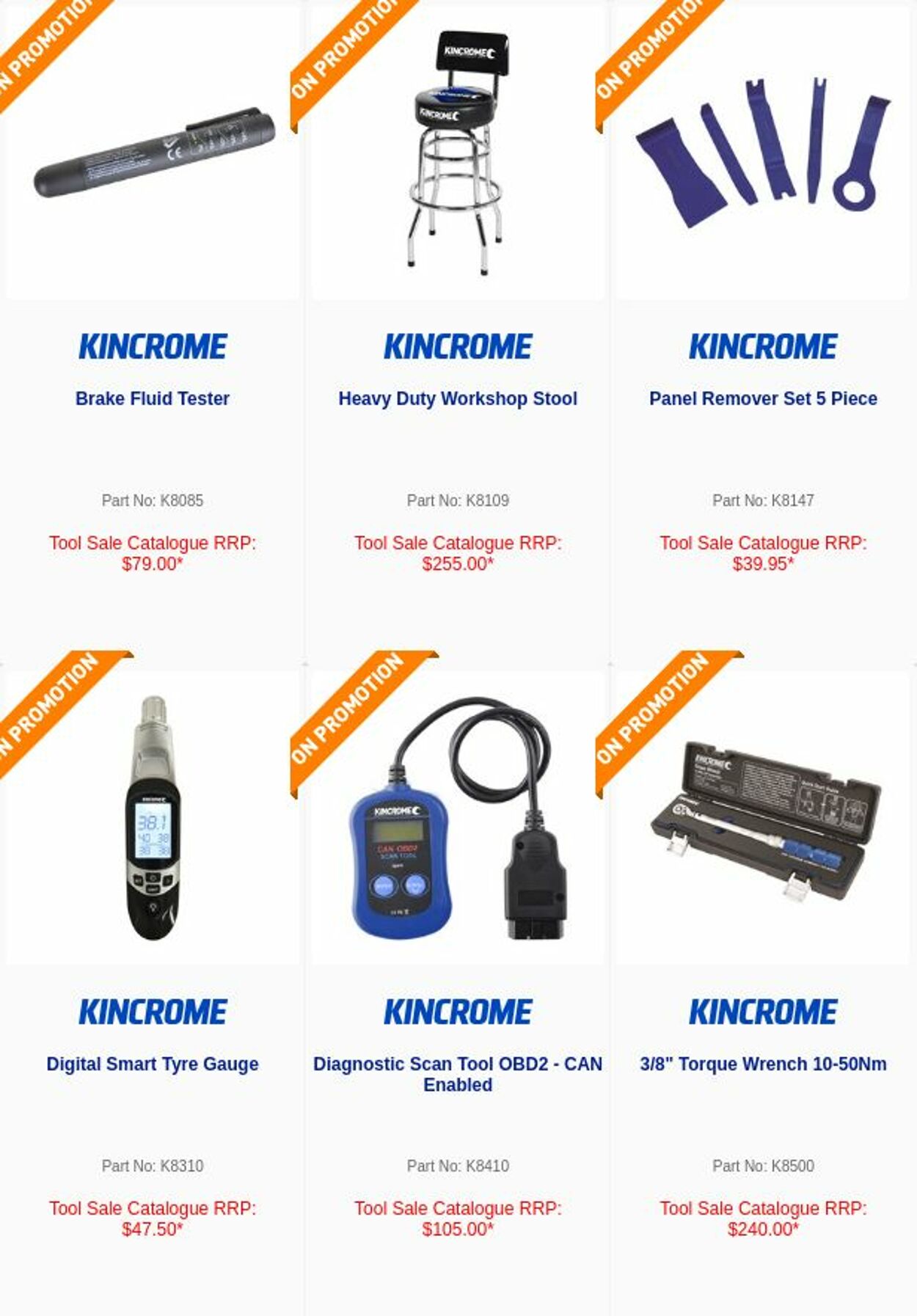 Catalogue Kincrome 20.01.2023 - 30.01.2023