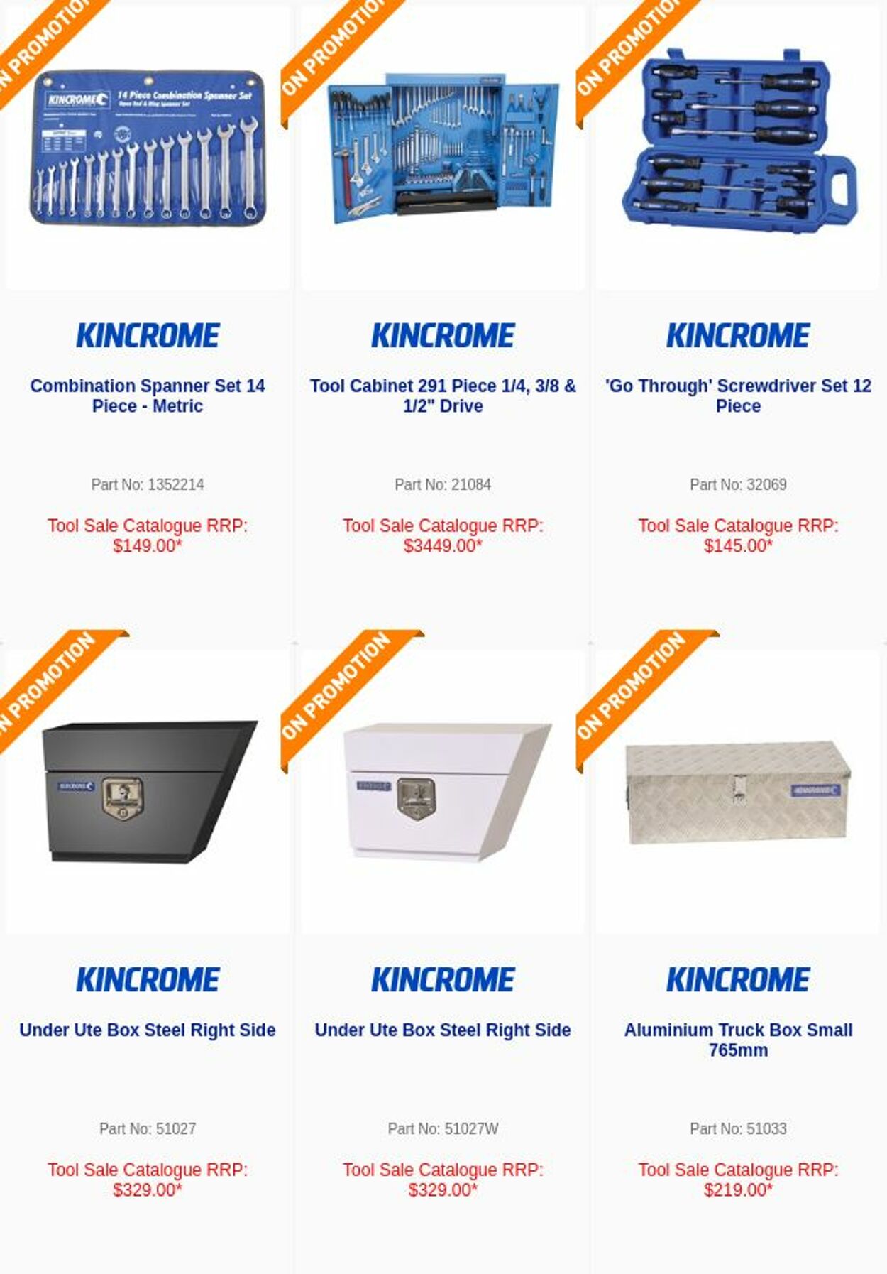 Catalogue Kincrome 31.07.2023 - 02.08.2023