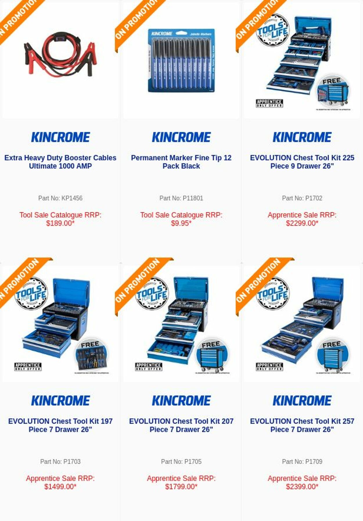 Catalogue Kincrome 31.07.2023 - 02.08.2023